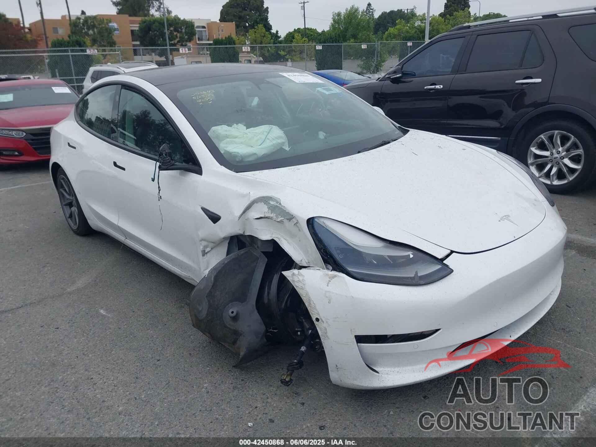 TESLA MODEL 3 2022 - 5YJ3E1EB7NF170444