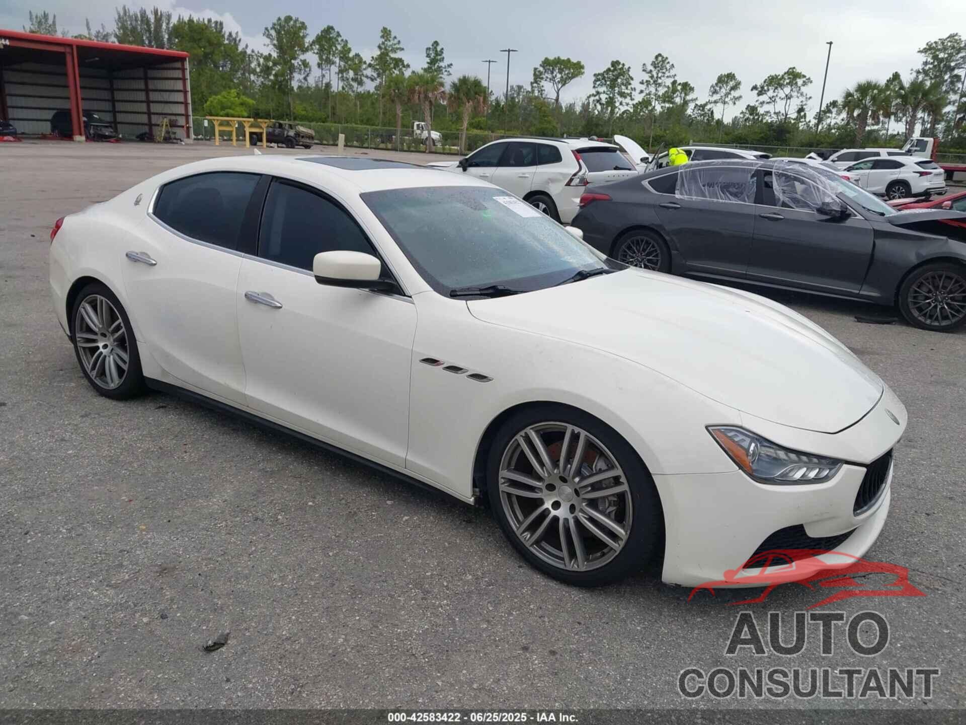 MASERATI GHIBLI 2015 - ZAM57XSA8F1129800
