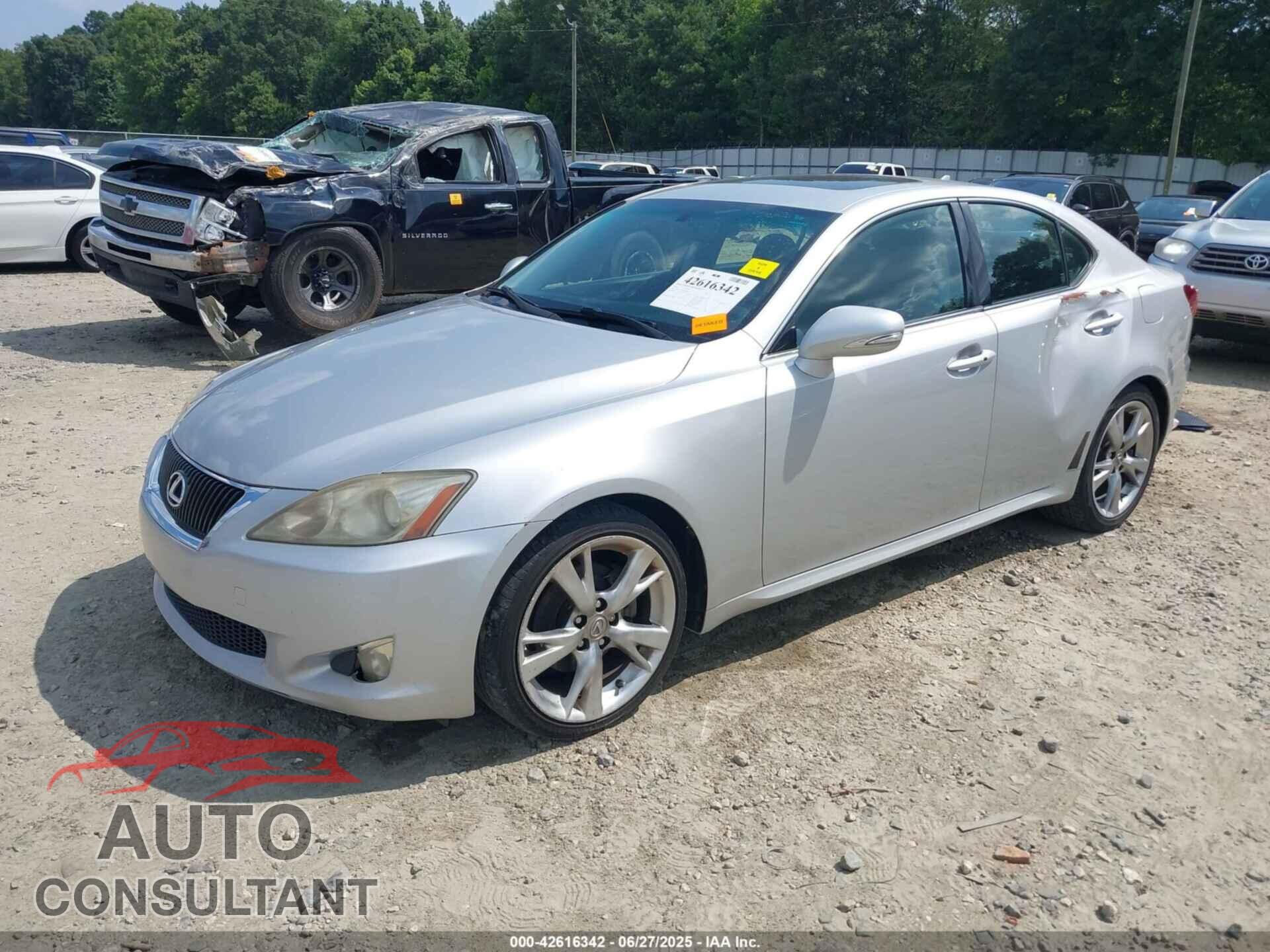 LEXUS IS 250 2010 - JTHBF5C24A5120629