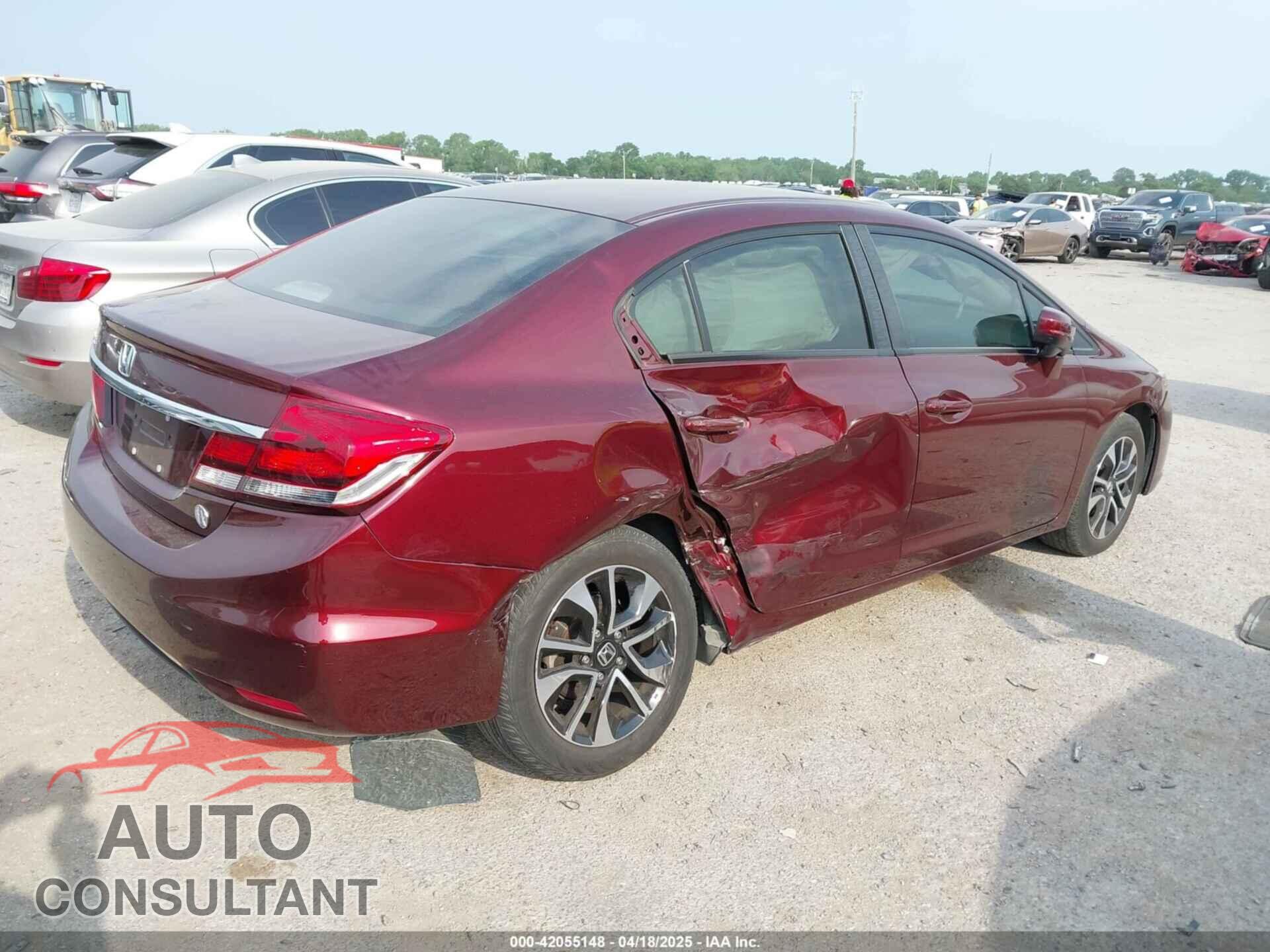 HONDA CIVIC 2015 - 19XFB2F86FE010643