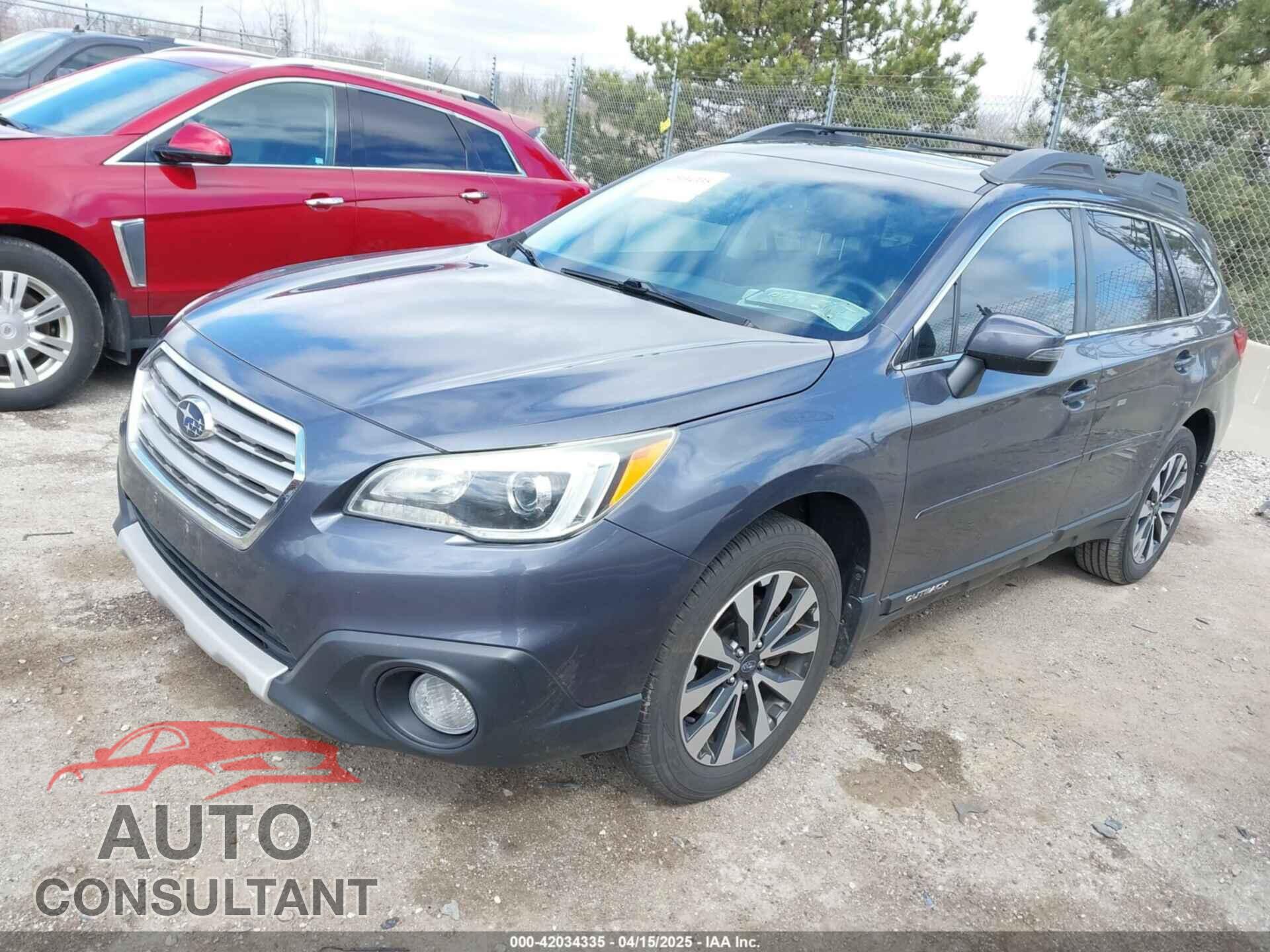 SUBARU OUTBACK 2015 - 4S4BSBLC9F3228585