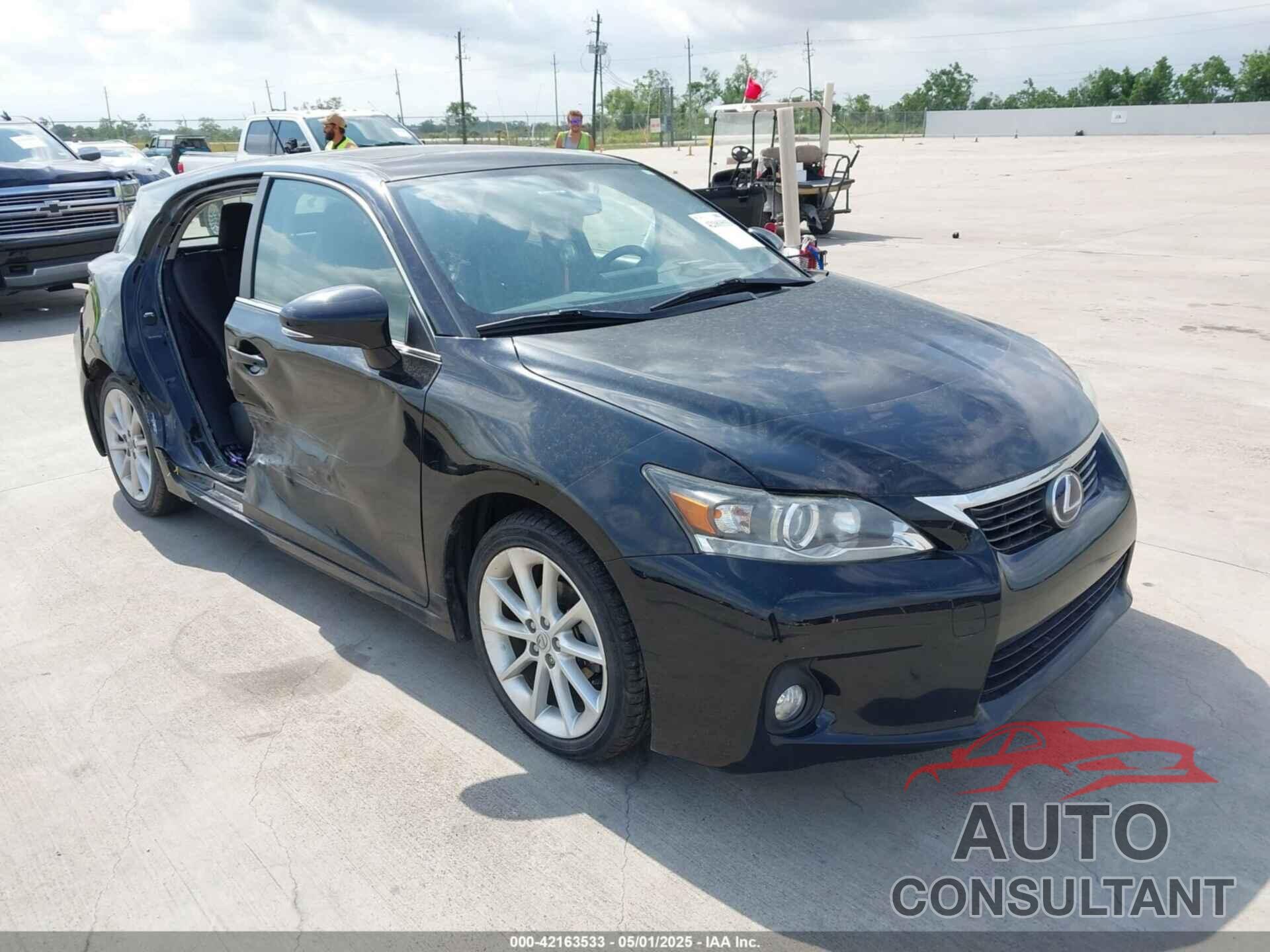 LEXUS CT 200H 2011 - JTHKD5BH7B2004369