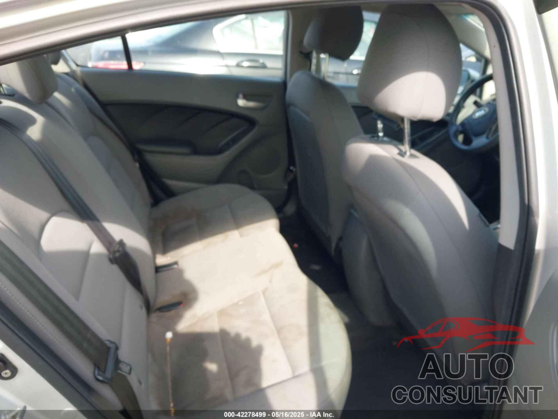 KIA FORTE 2017 - 3KPFK4A72HE097728