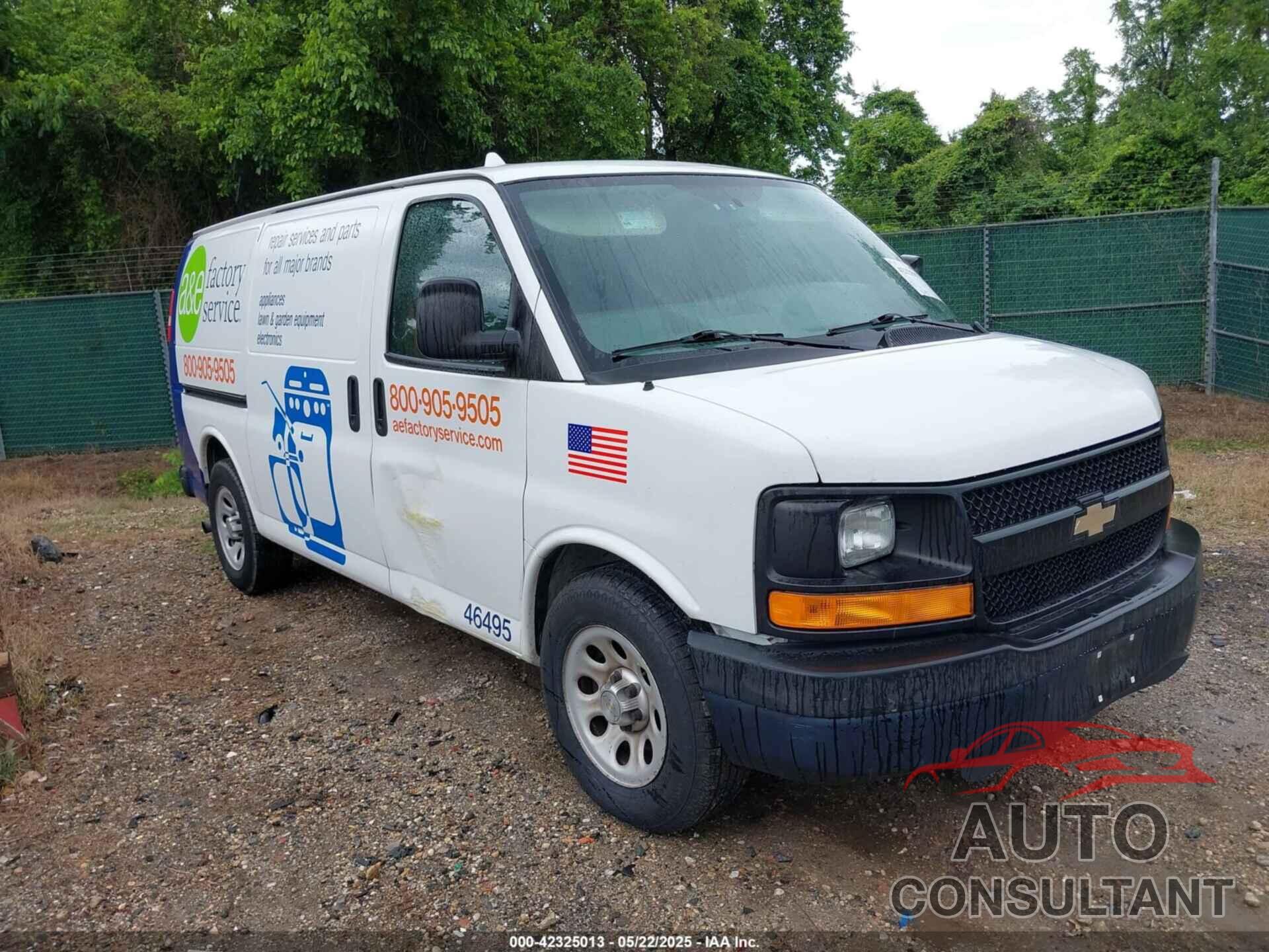 CHEVROLET EXPRESS 1500 2014 - 1GCSGAFX0E1165143