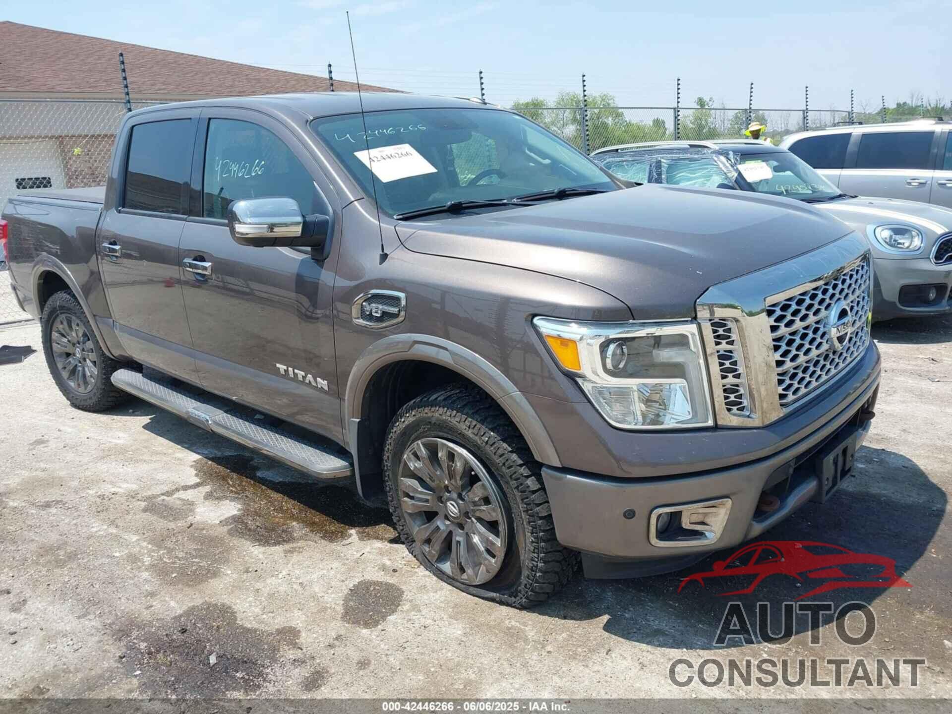 NISSAN TITAN 2017 - 1N6AA1E5XHN510640