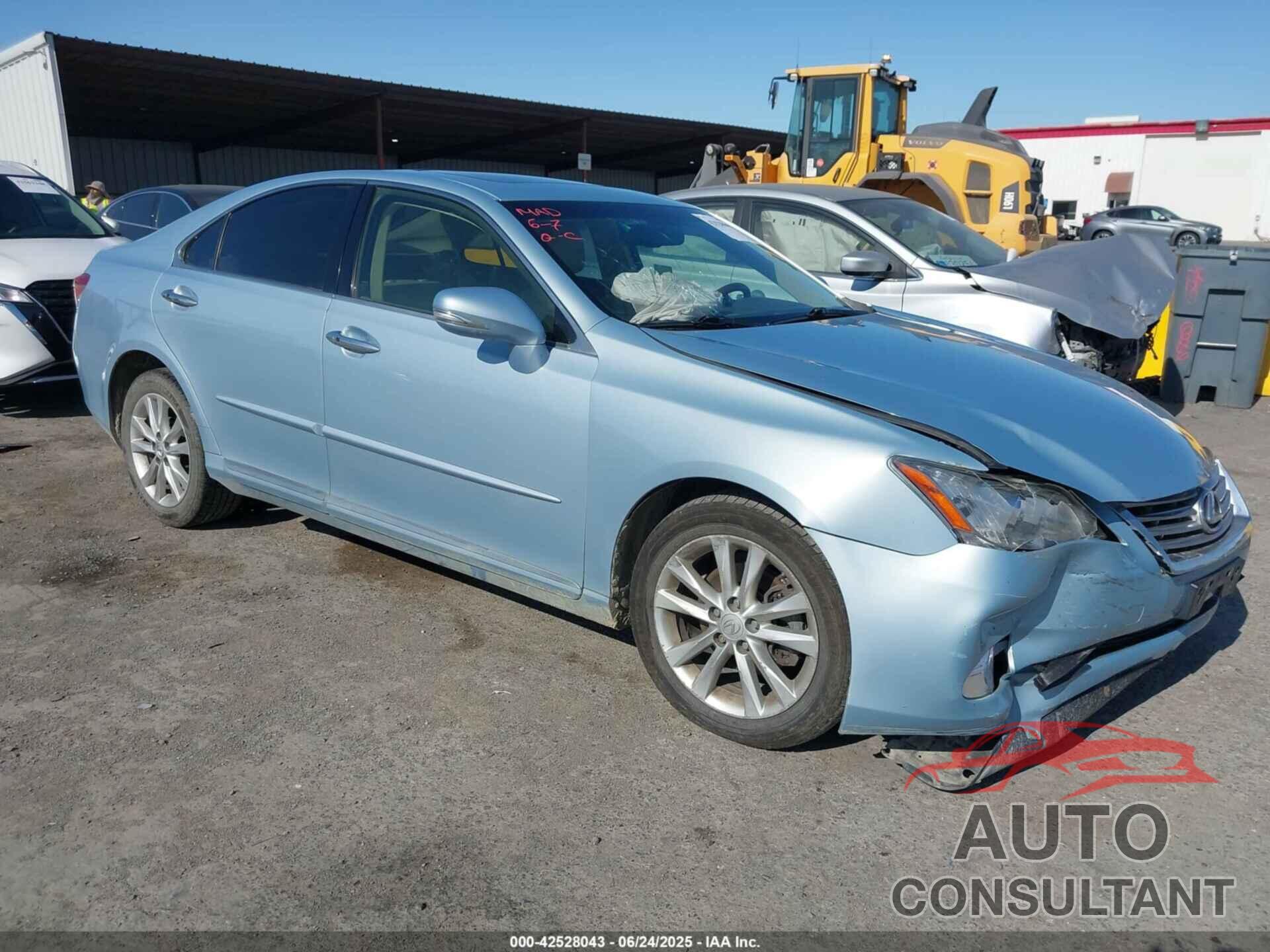 LEXUS ES 350 2012 - JTHBK1EGXC2498181