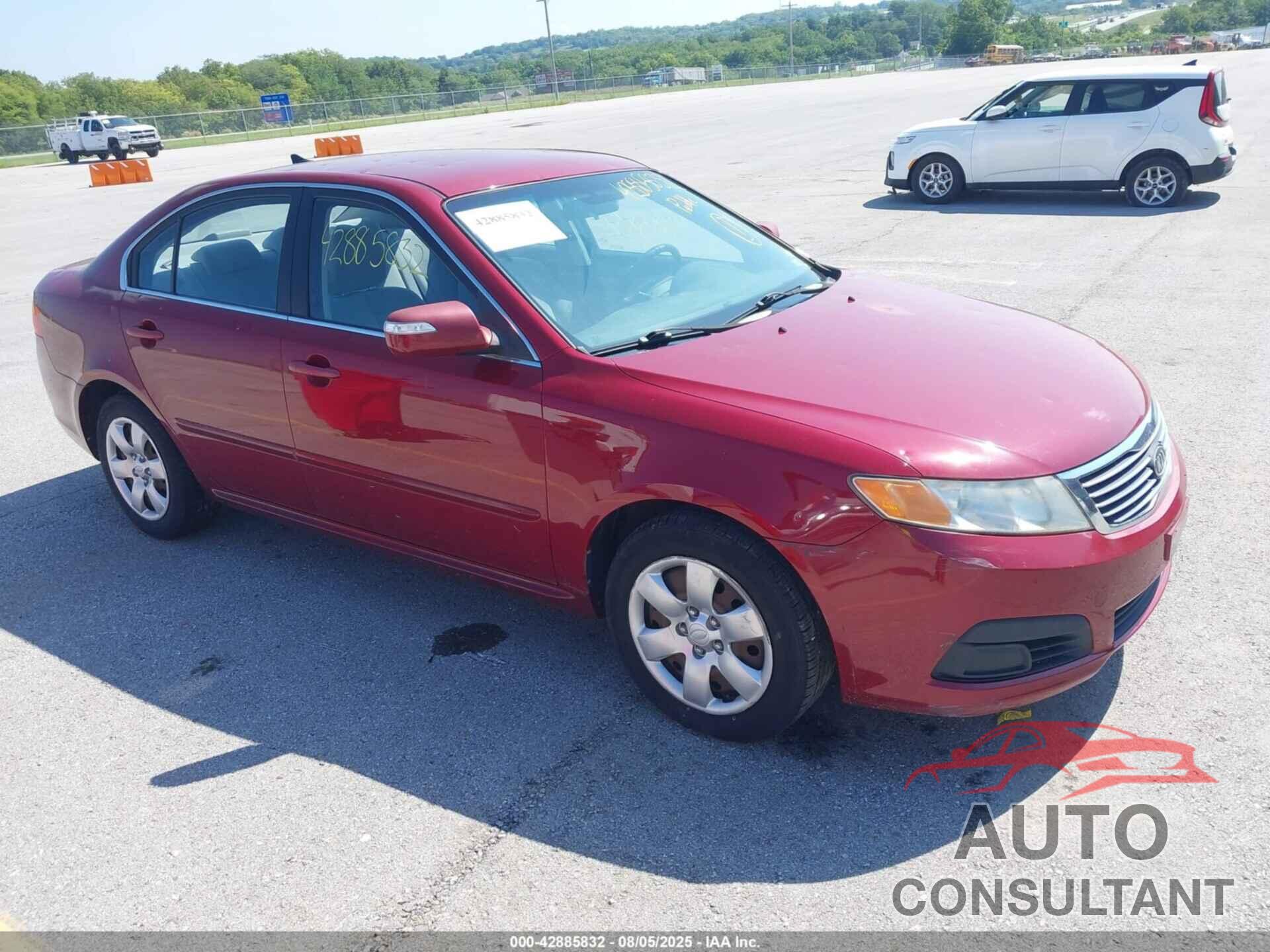 KIA OPTIMA 2009 - KNAGE228395323762
