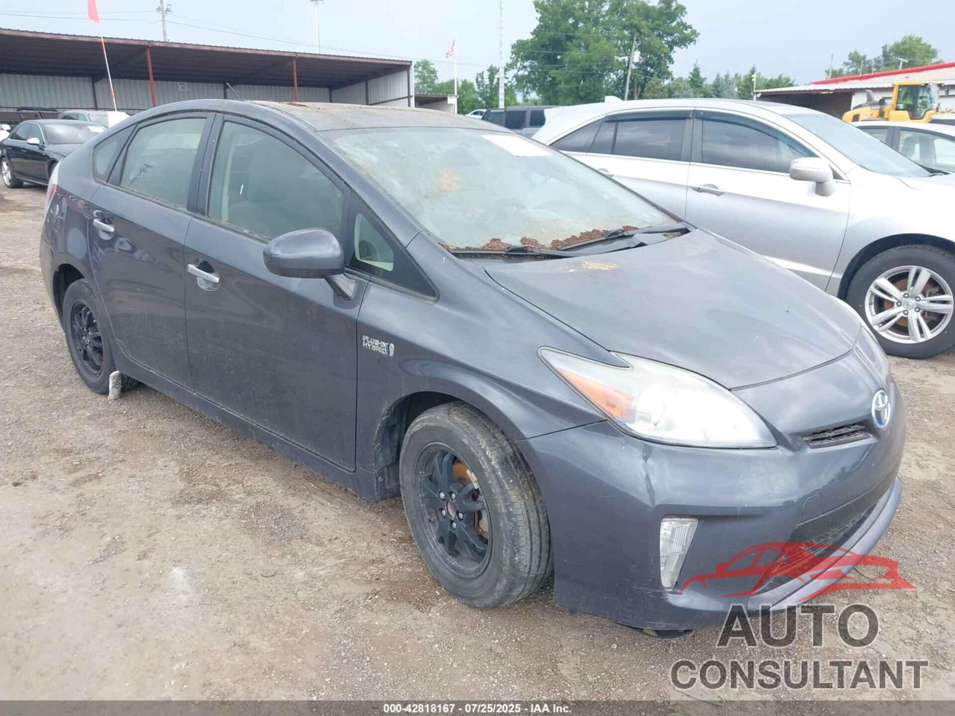 TOYOTA PRIUS PLUG-IN 2013 - JTDKN3DP5D3037147