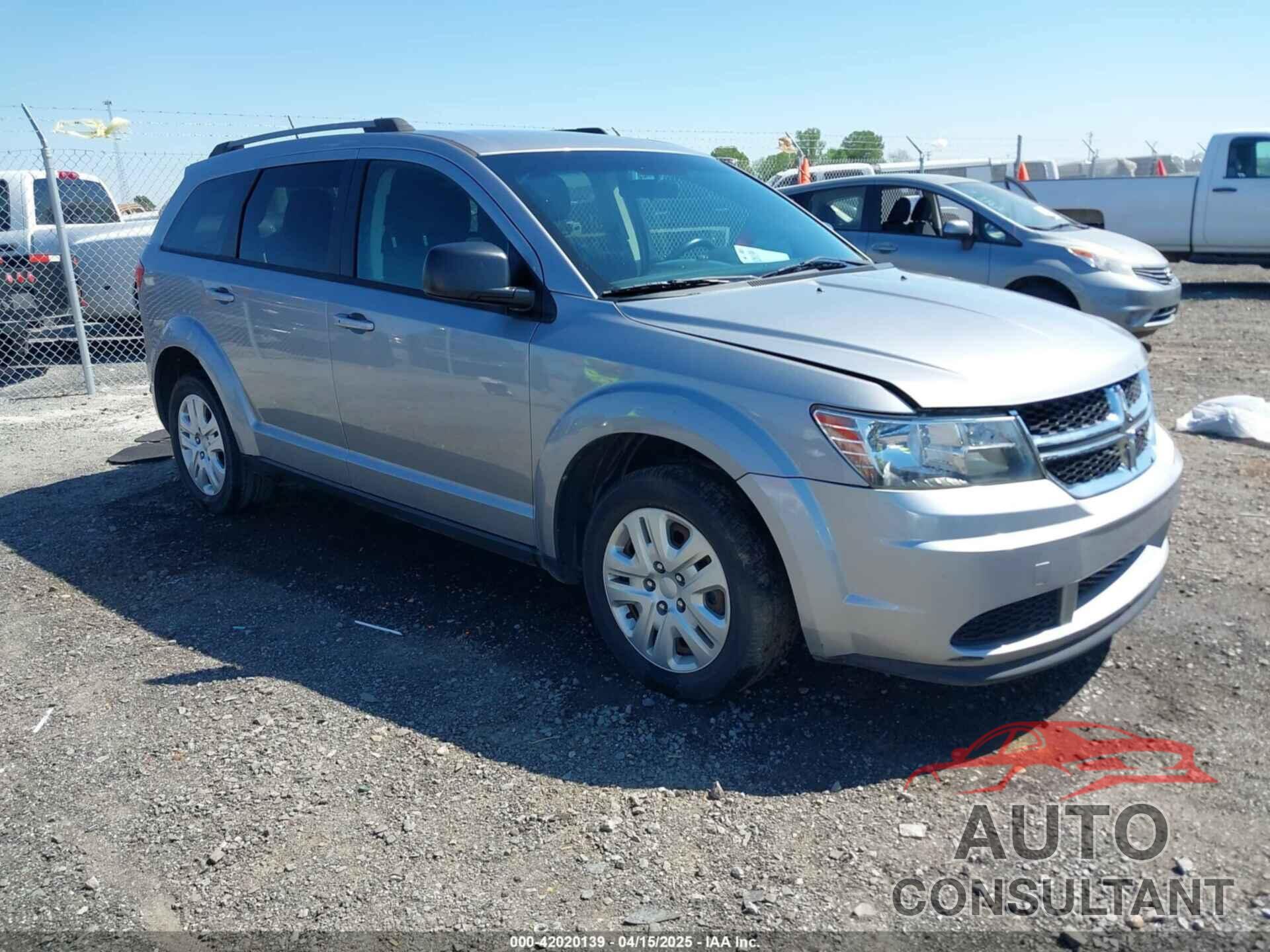 DODGE JOURNEY 2017 - 3C4PDCAB6HT662152