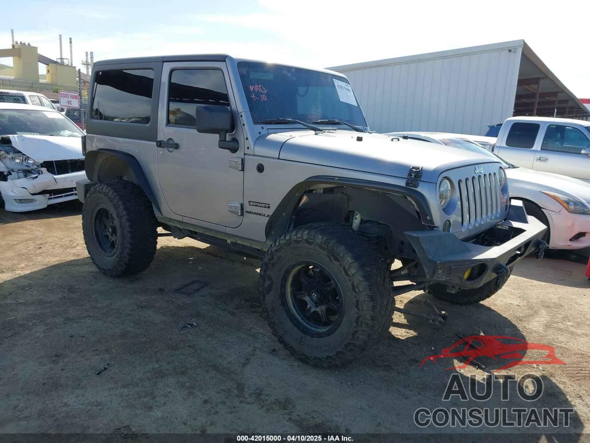 JEEP WRANGLER 2014 - 1C4AJWAG5EL206565