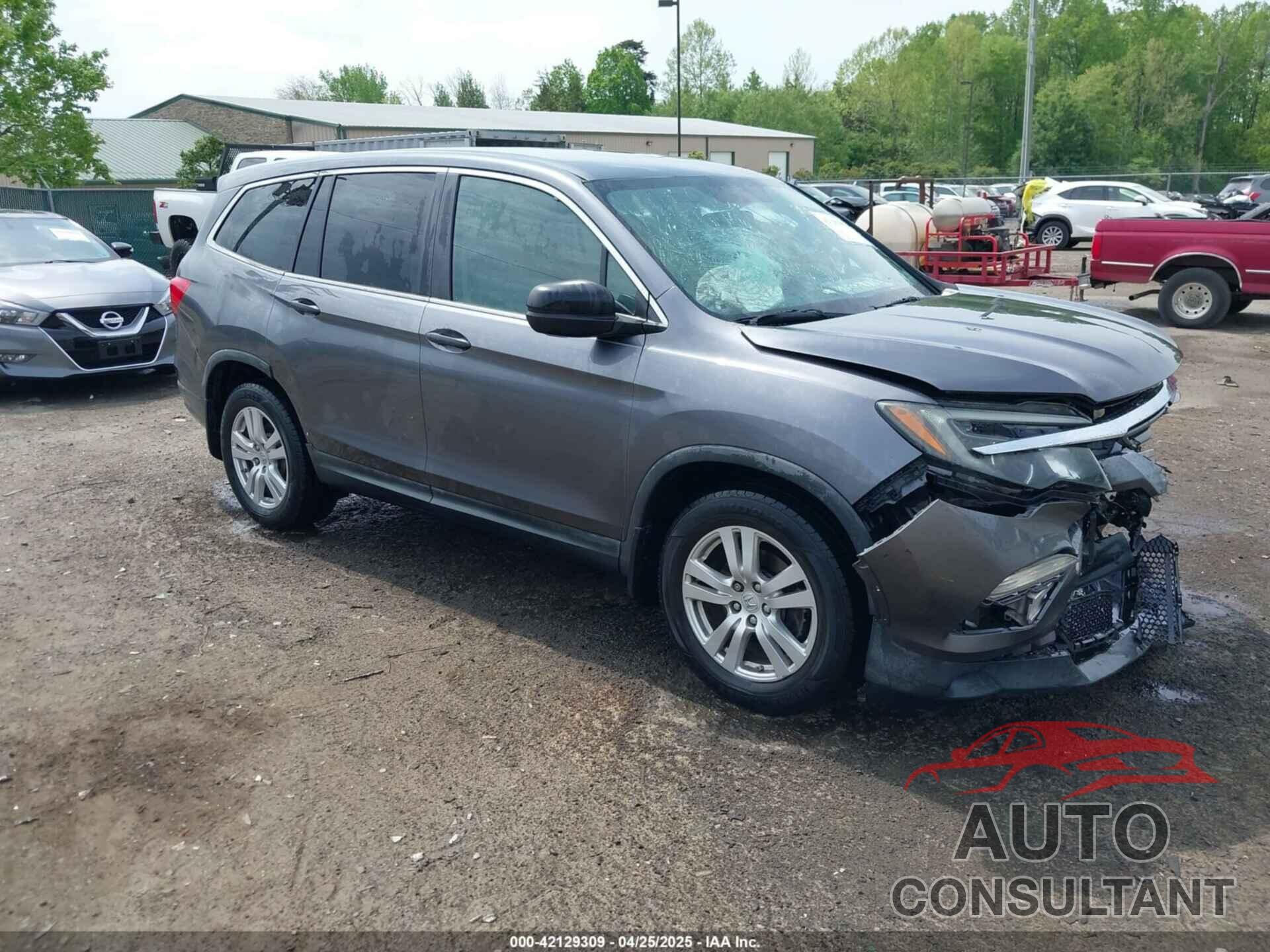 HONDA PILOT 2016 - 5FNYF5H12GB002789