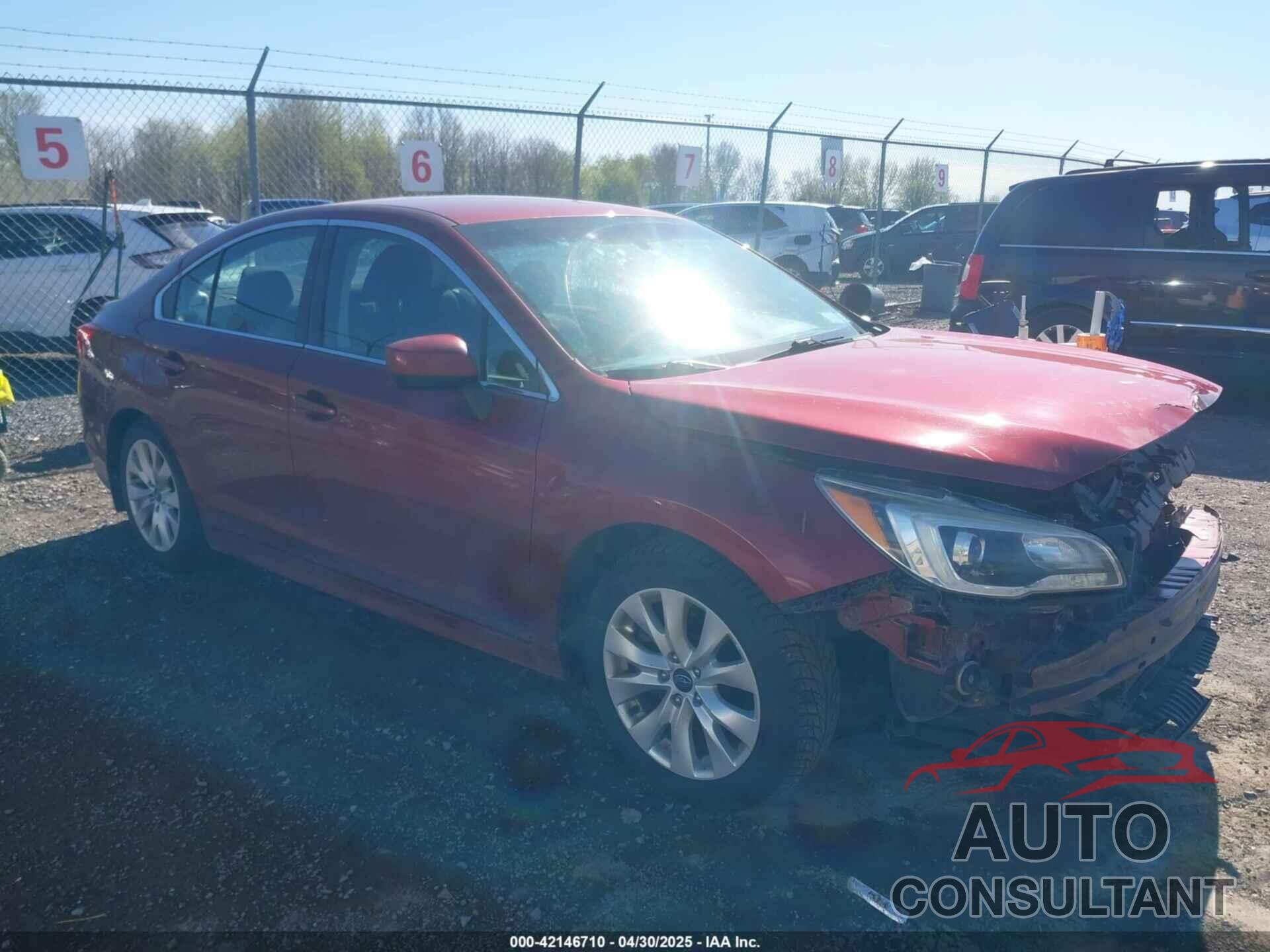 SUBARU LEGACY 2015 - 4S3BNAC6XF3051836