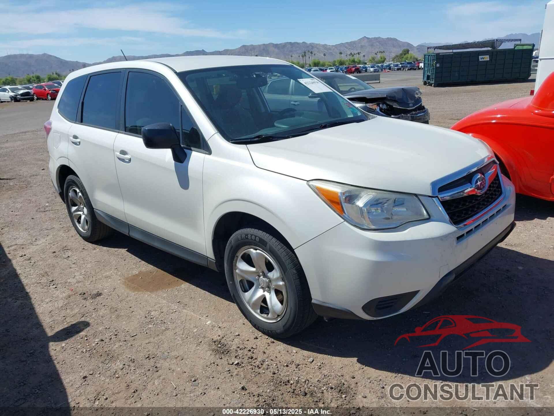 SUBARU FORESTER 2014 - JF2SJAAC4EG442770