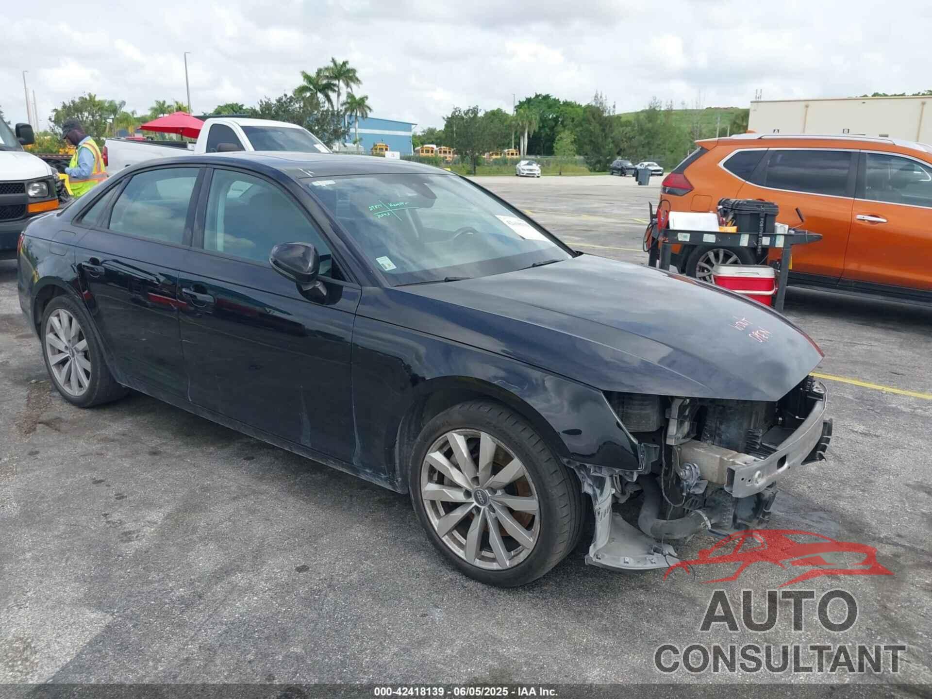 AUDI A4 2017 - WAUGNAF40HN011379