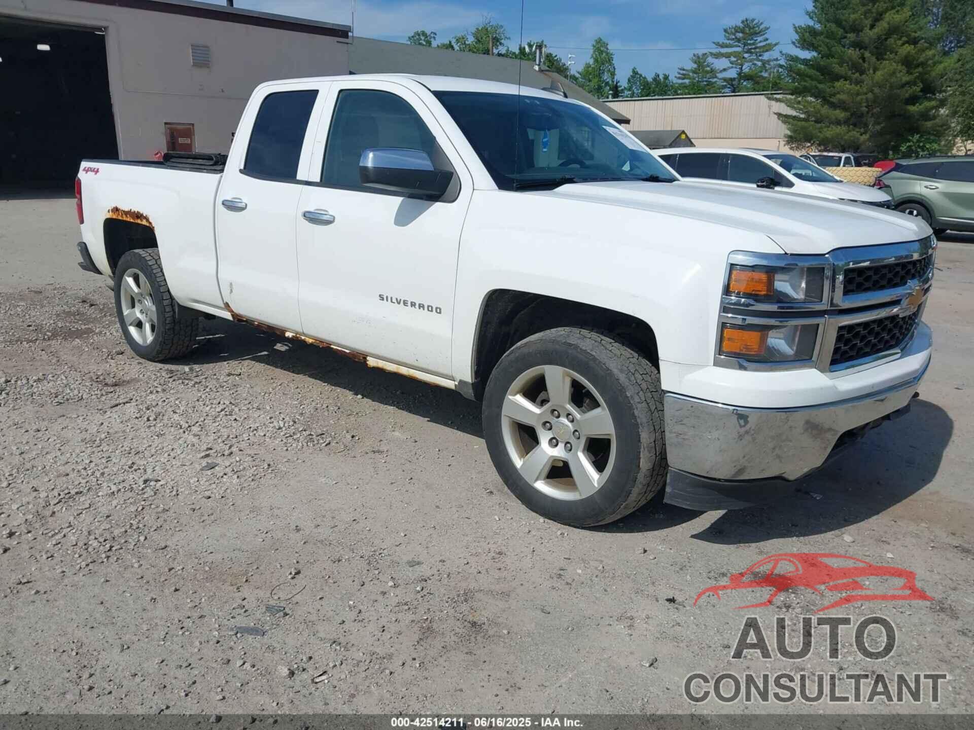 CHEVROLET SILVERADO 1500 2015 - 1GCVKPEC4FZ400465