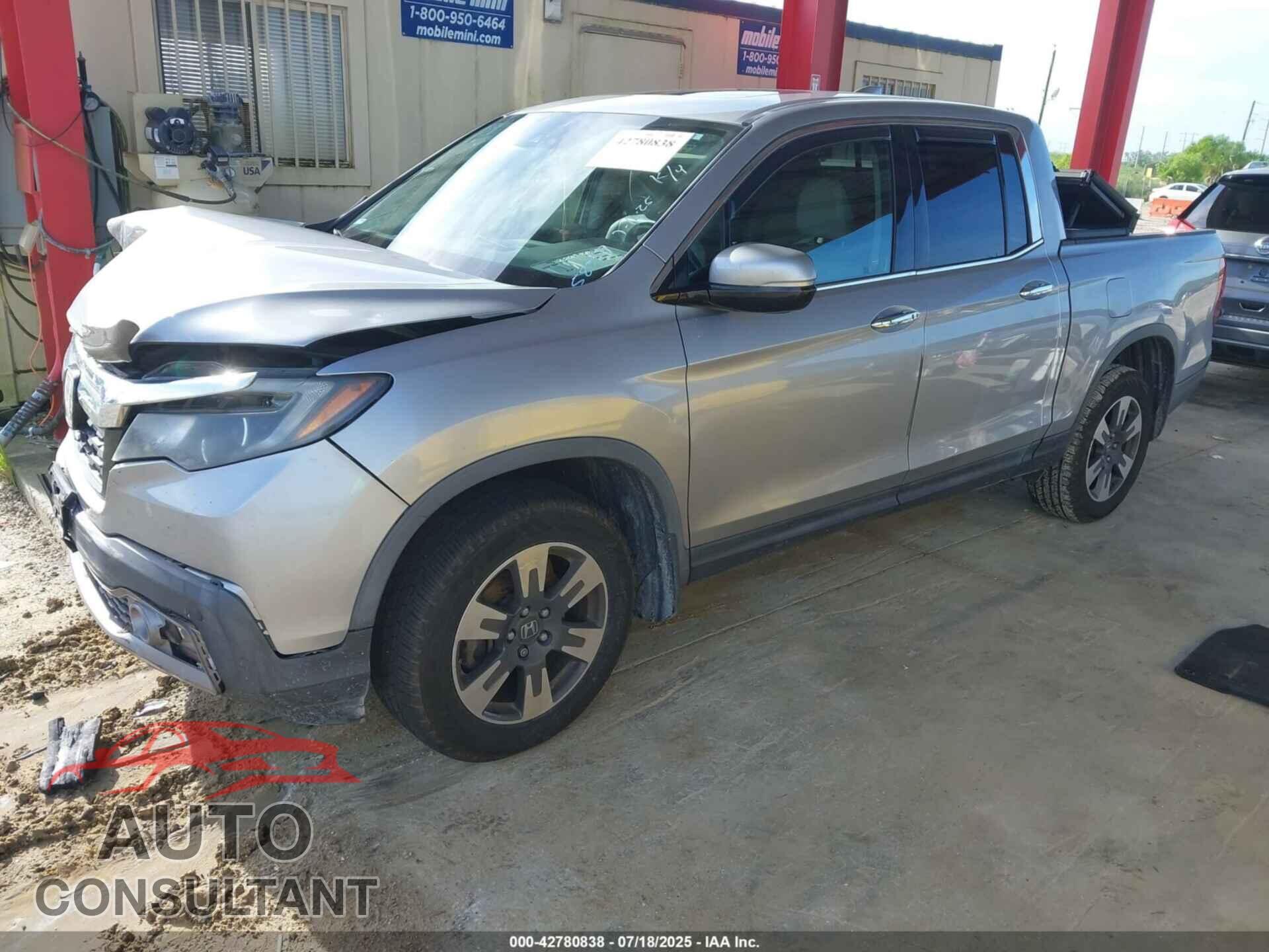 HONDA RIDGELINE 2017 - 5FPYK3F77HB024156