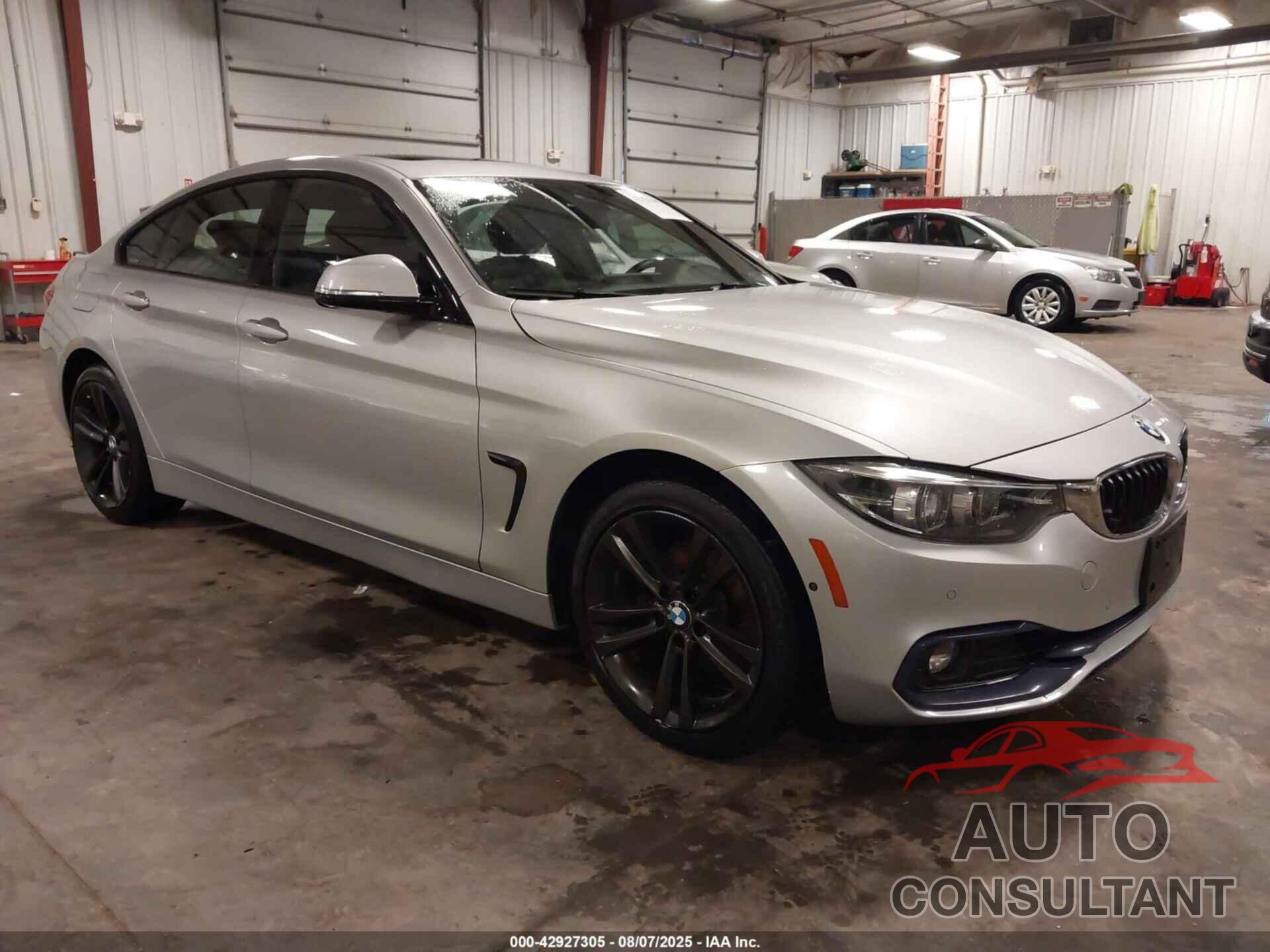 BMW 430I GRAN COUPE 2018 - WBA4J3C51JBB97452