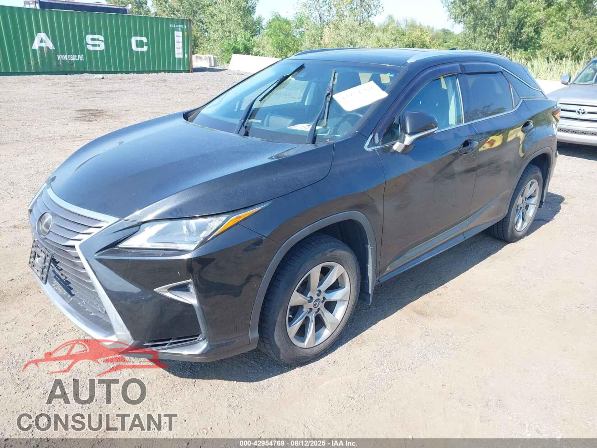 LEXUS RX 350 2019 - 2T2BZMCA2KC180600