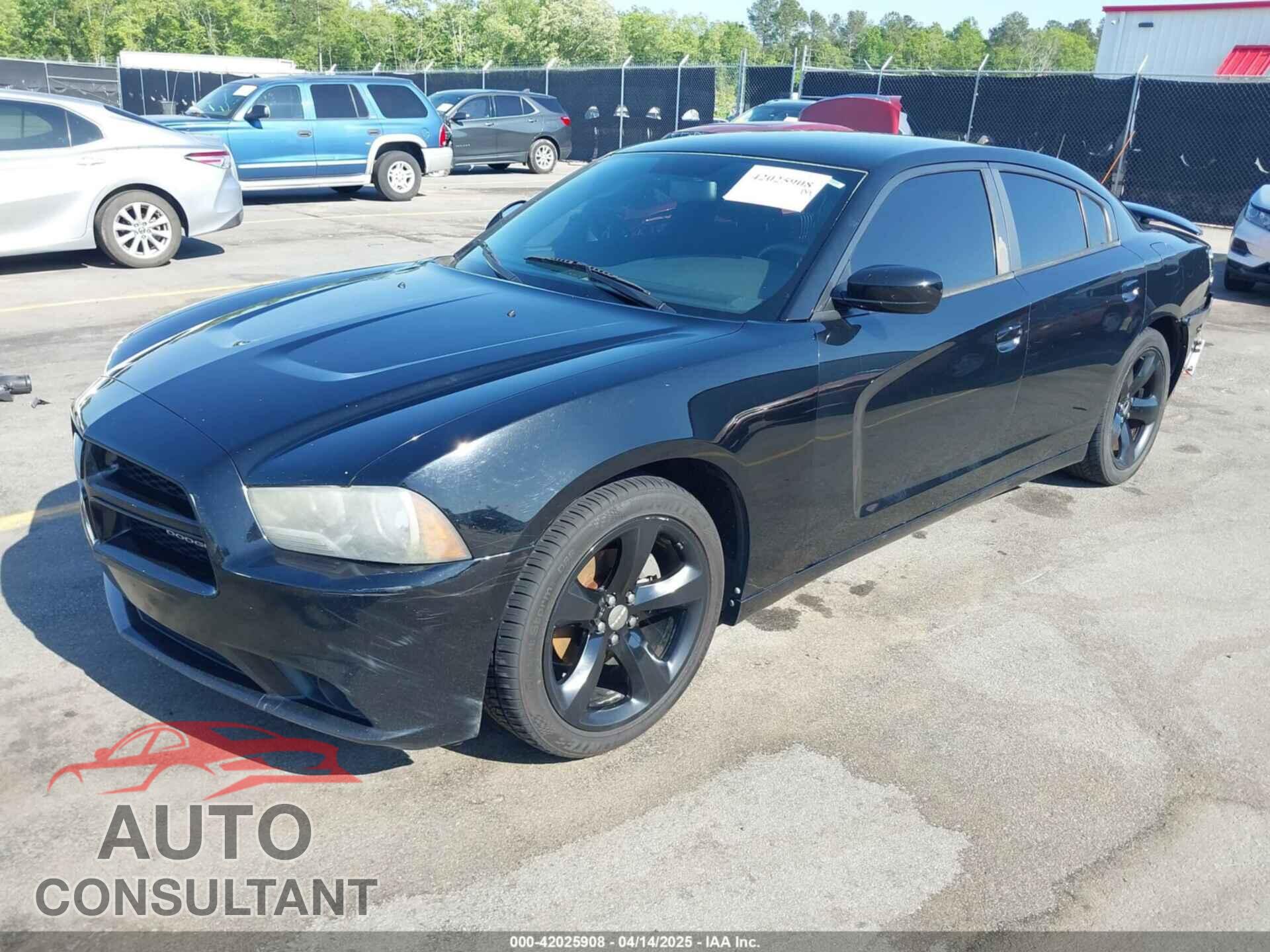 DODGE CHARGER 2012 - 2C3CDXHG2CH258844