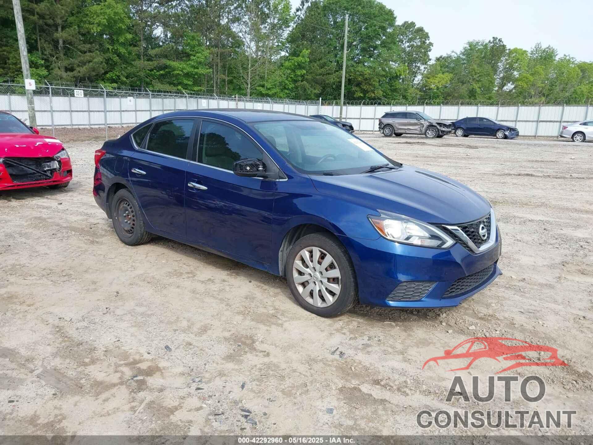NISSAN SENTRA 2017 - 3N1AB7AP3HY236844