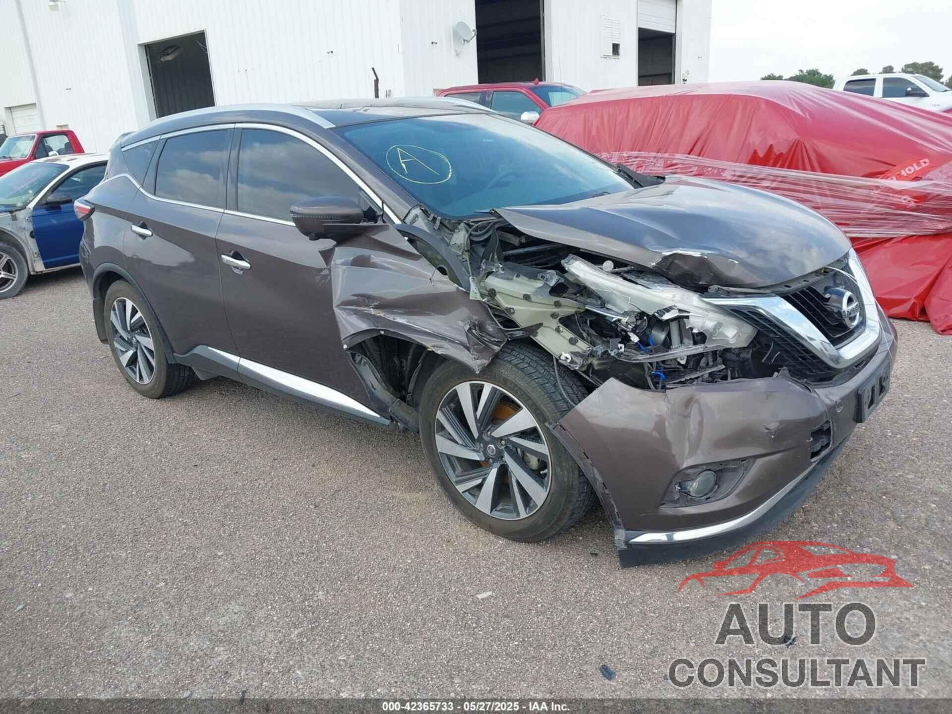 NISSAN MURANO 2018 - 5N1AZ2MH7JN155585