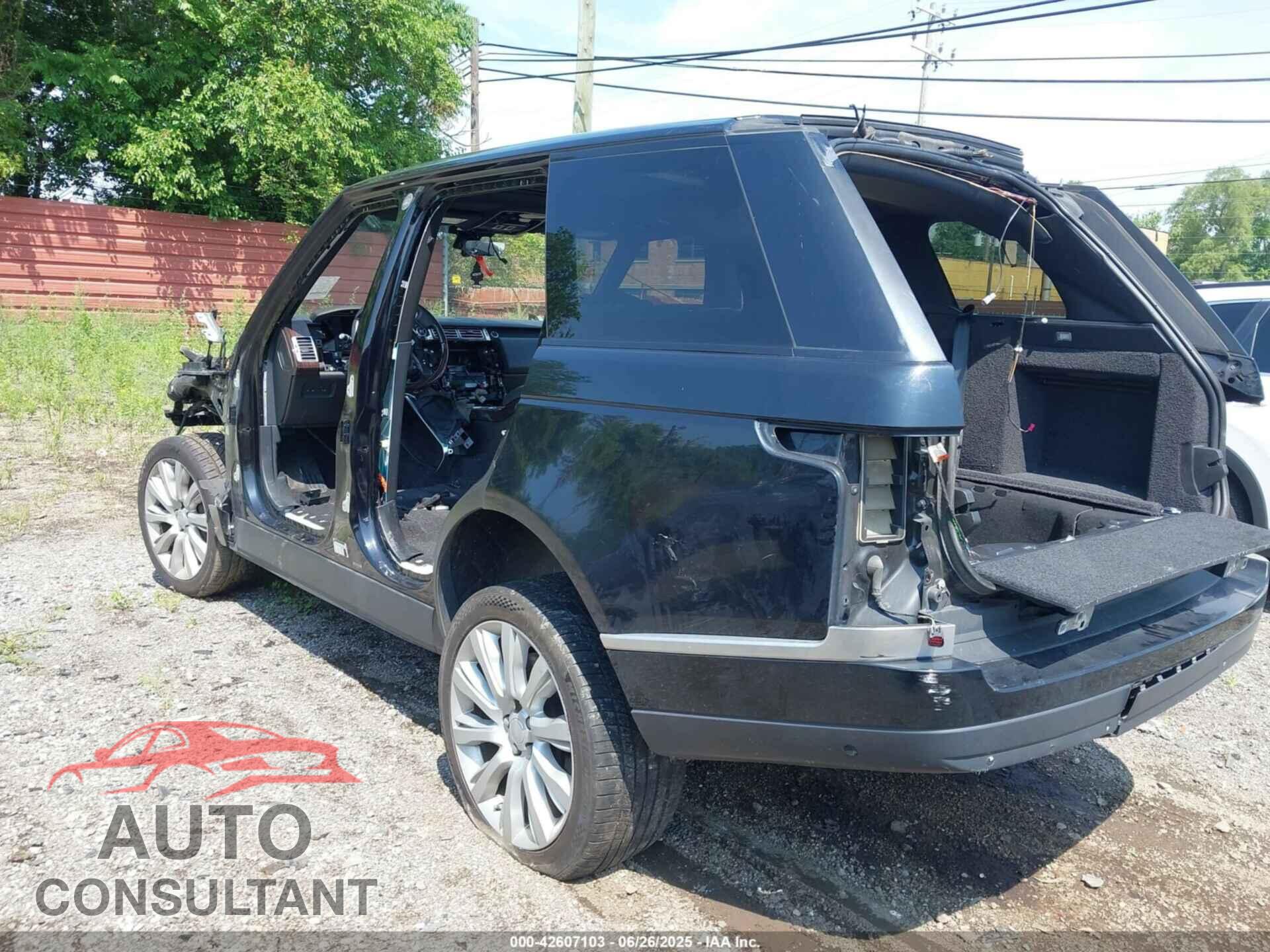 LAND ROVER RANGE ROVER 2017 - SALGS2FE7HA362672