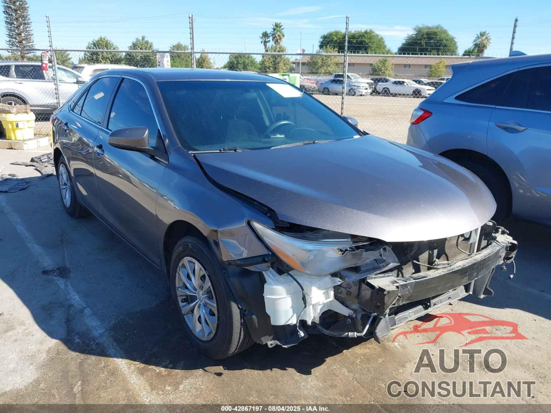 TOYOTA CAMRY 2017 - 4T1BF1FK5HU671931