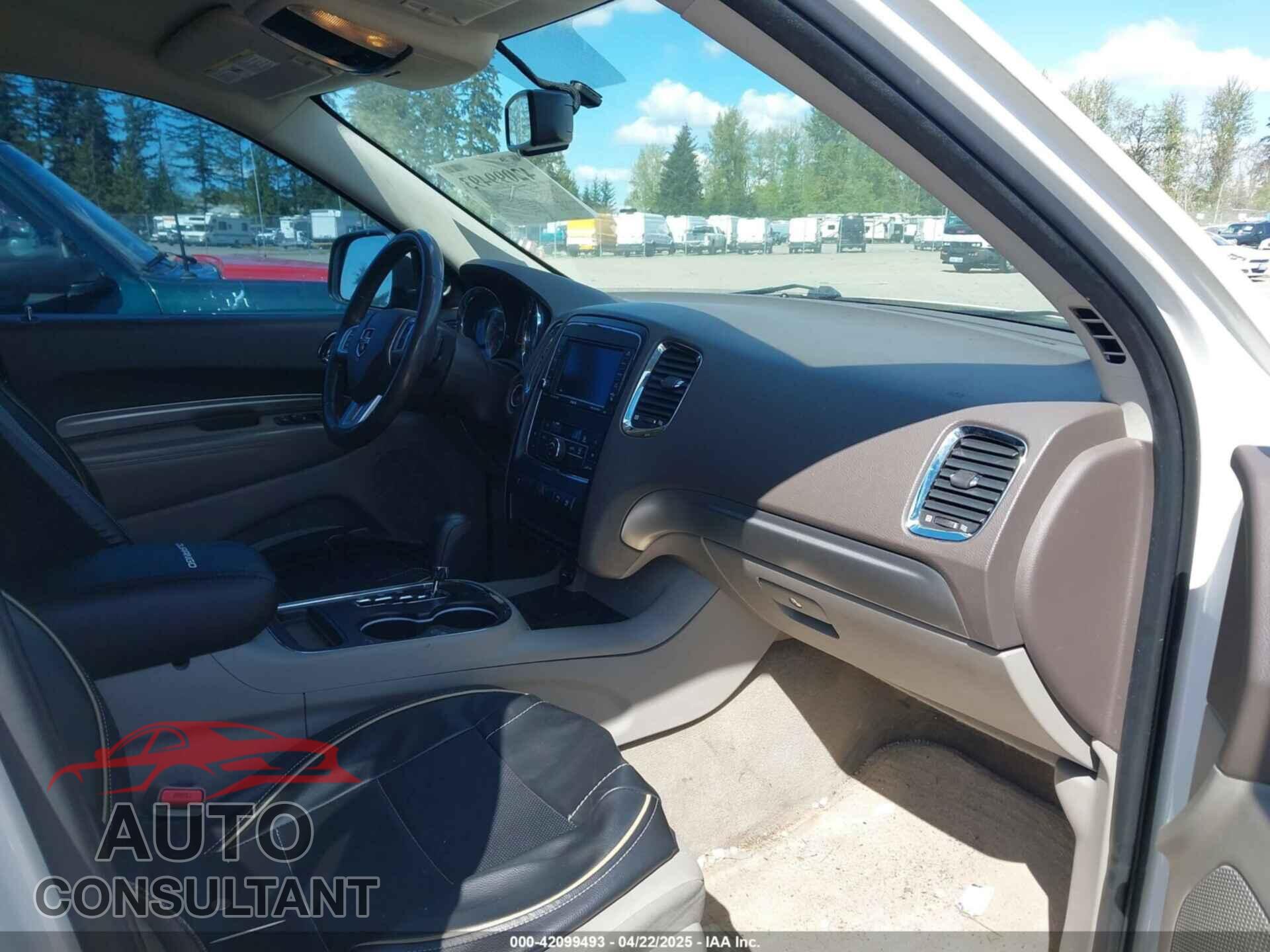 DODGE DURANGO 2011 - 1D4RD2GG0BC653278