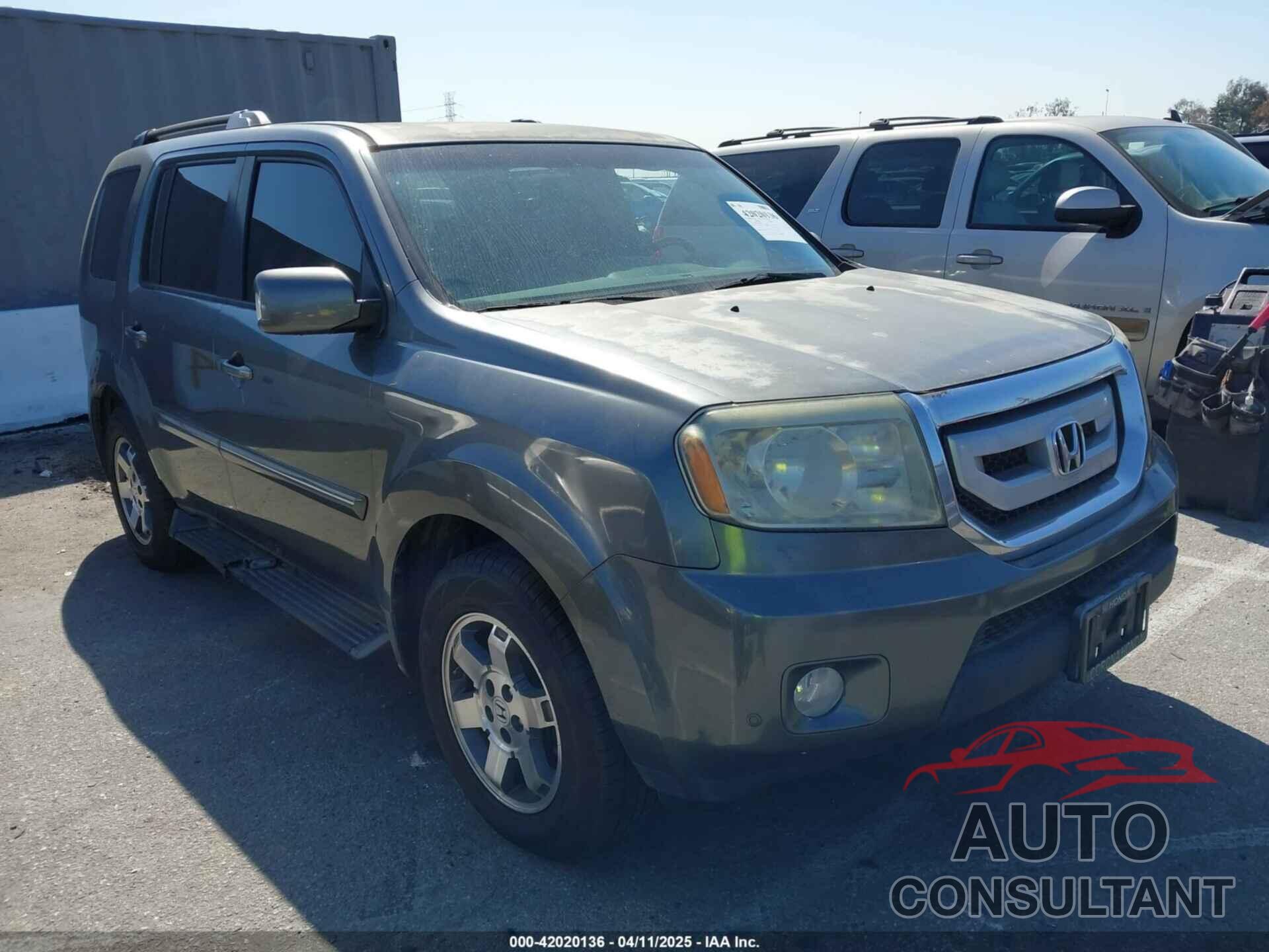 HONDA PILOT 2011 - 5FNYF3H91BB008179