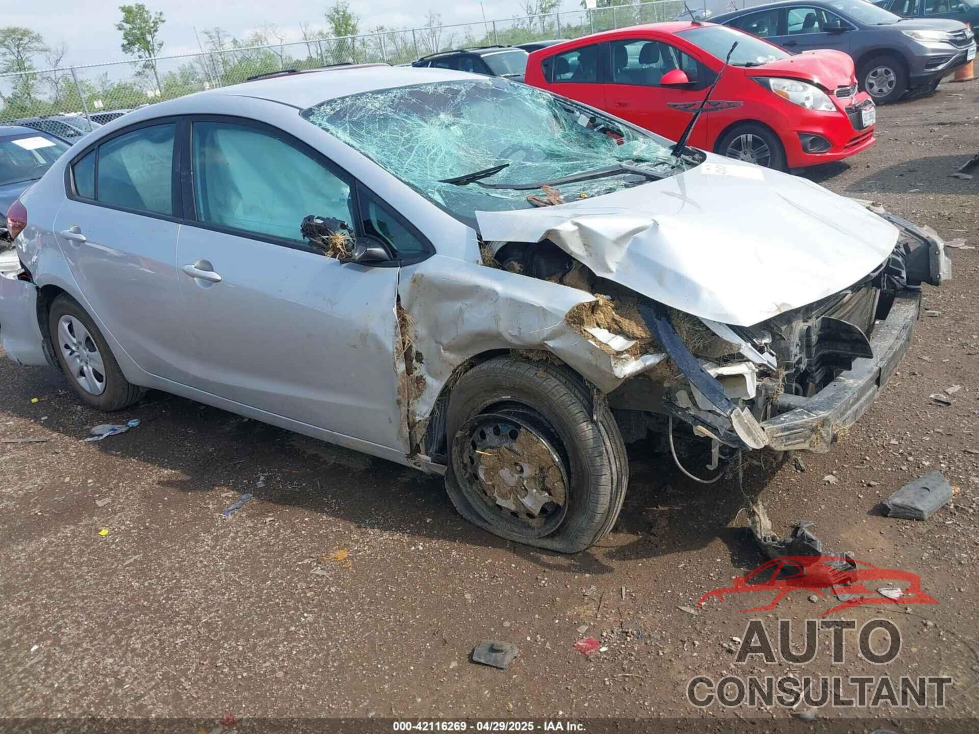 KIA FORTE 2017 - 3KPFL4A72HE053323
