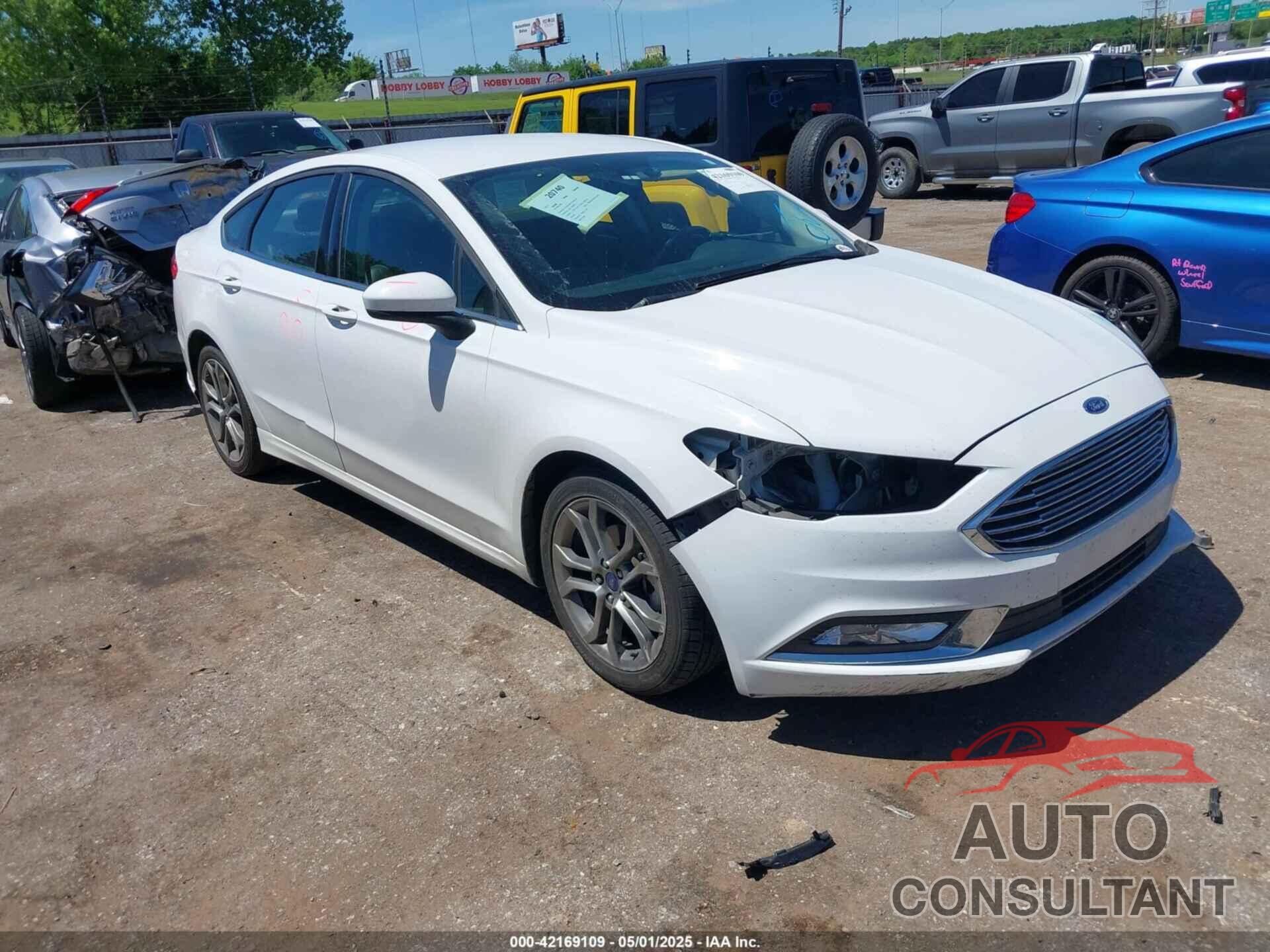 FORD FUSION 2017 - 3FA6P0H90HR246900
