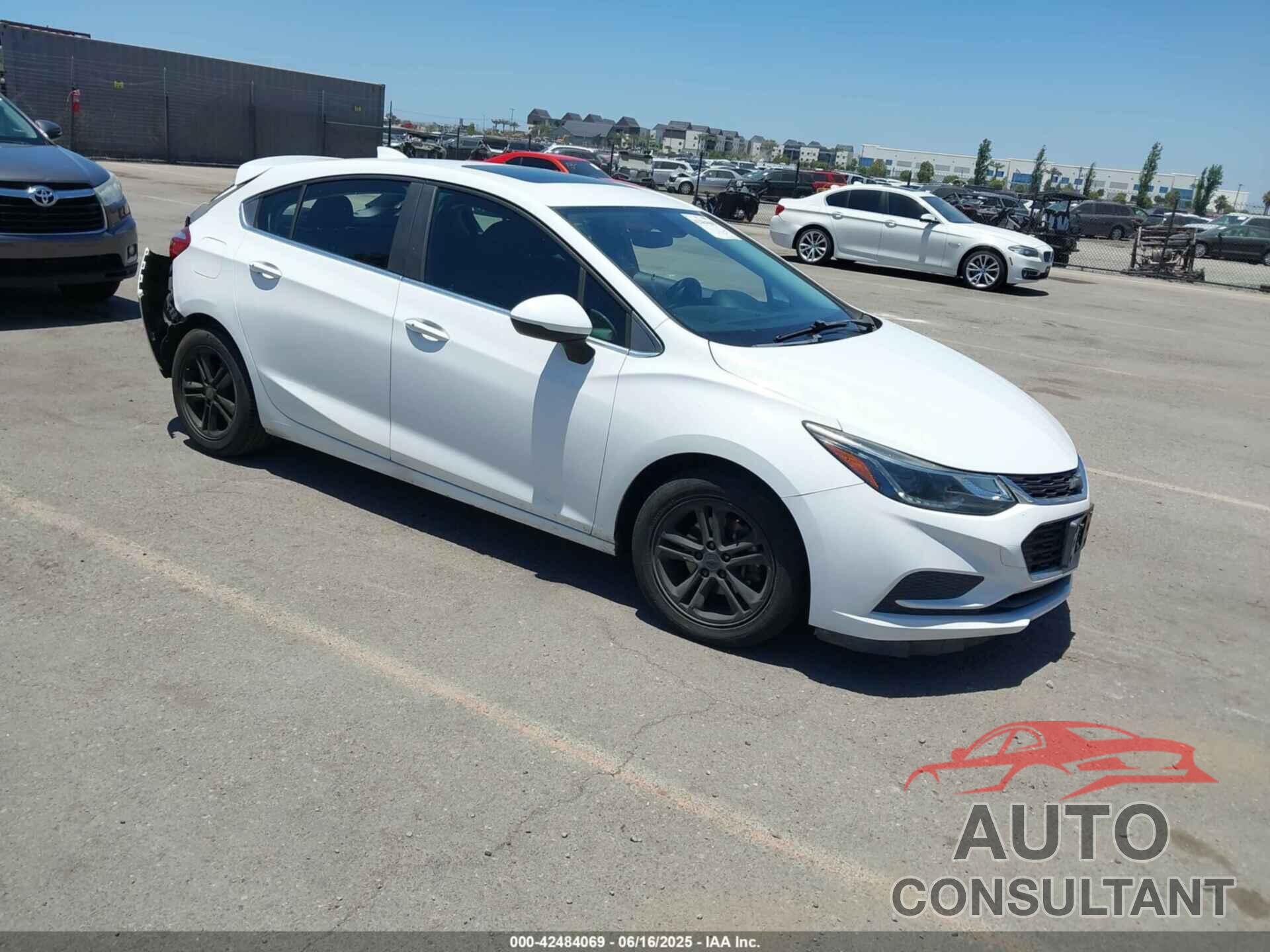 CHEVROLET CRUZE 2017 - 3G1BE6SM9HS510308