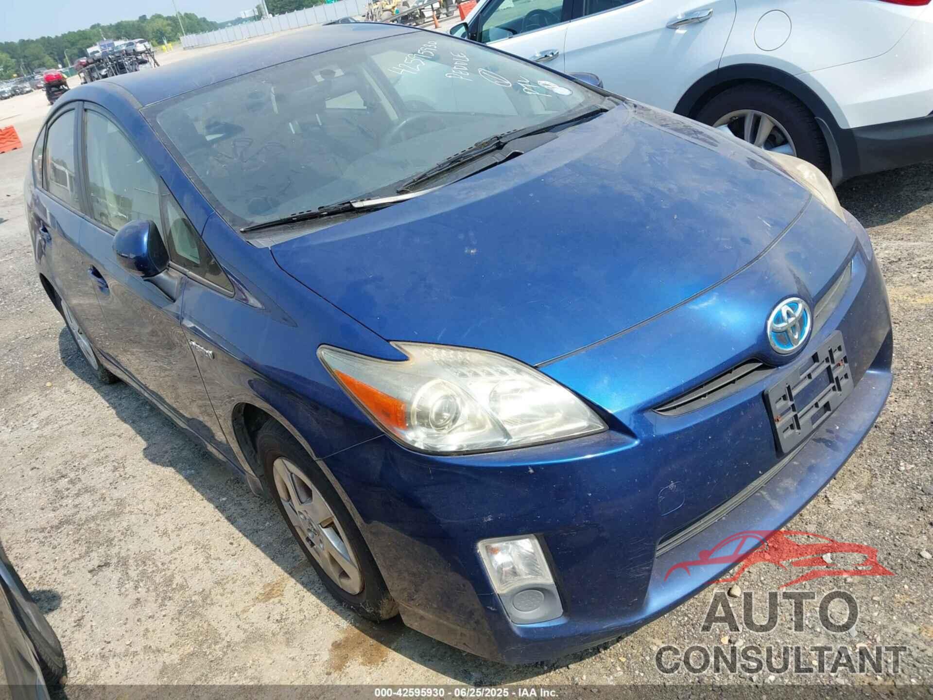 TOYOTA PRIUS 2010 - JTDKN3DU0A0161099