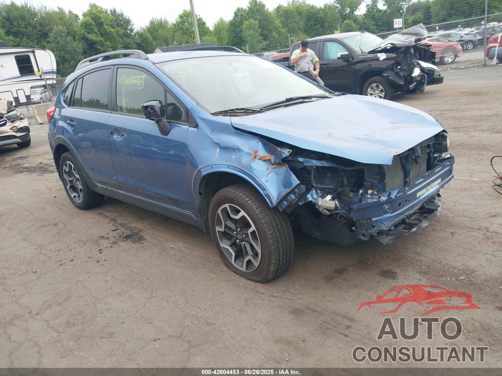 SUBARU CROSSTREK 2016 - JF2GPABC1G8308976