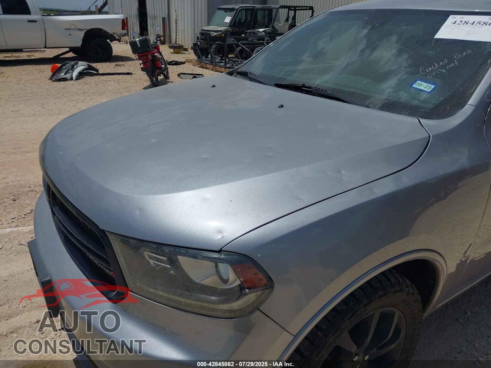 DODGE DURANGO 2019 - 1C4RDHAG5KC598416