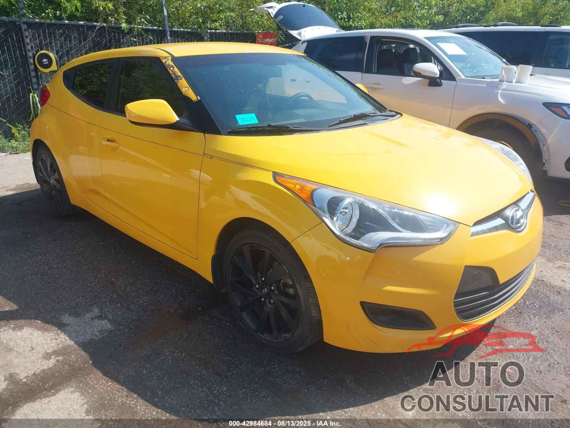 HYUNDAI VELOSTER 2016 - KMHTC6AD8GU252182