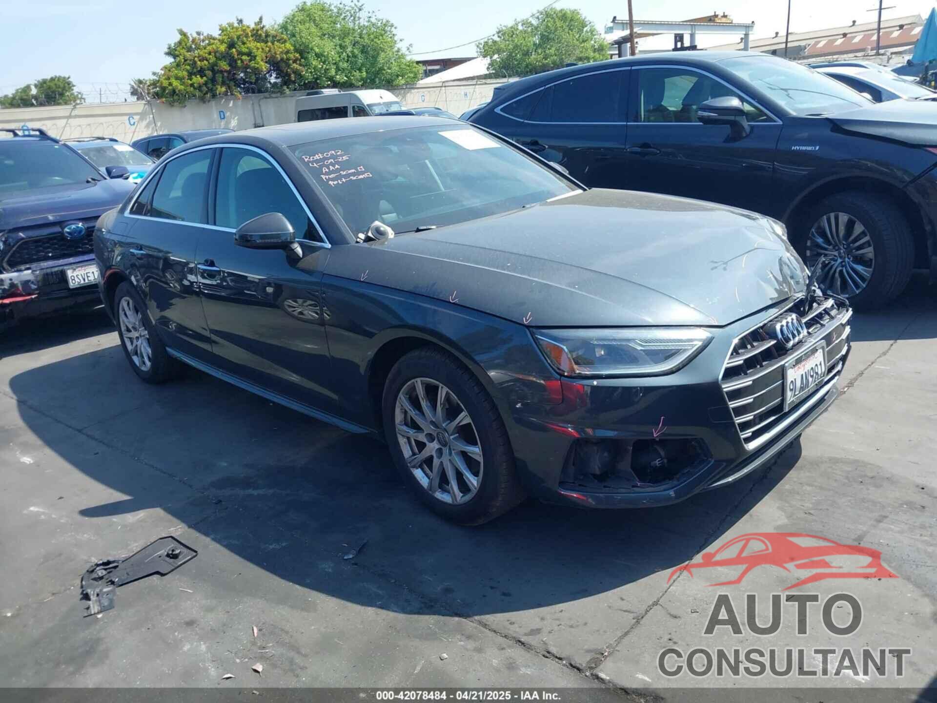 AUDI A4 2020 - WAUGMAF46LN004092