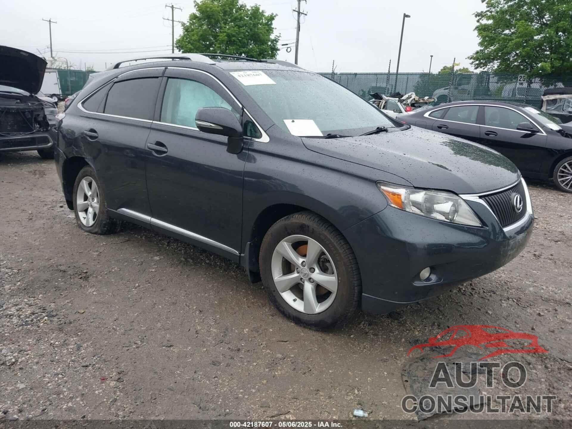 LEXUS RX 2010 - 2T2BK1BA3AC012984