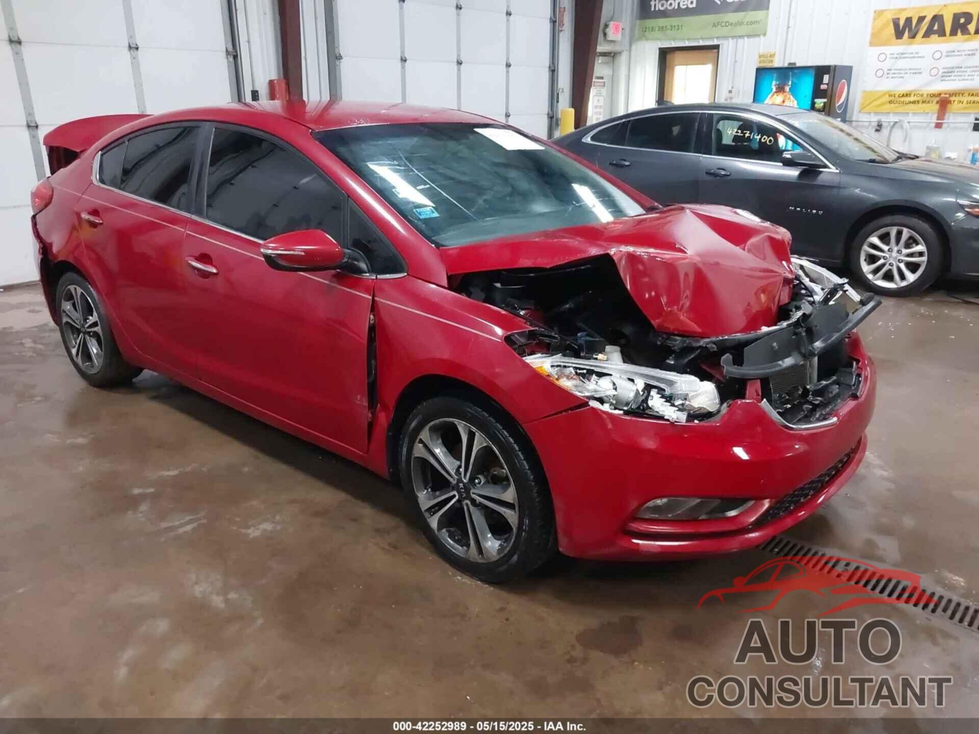 KIA FORTE 2014 - KNAFX4A81E5113853