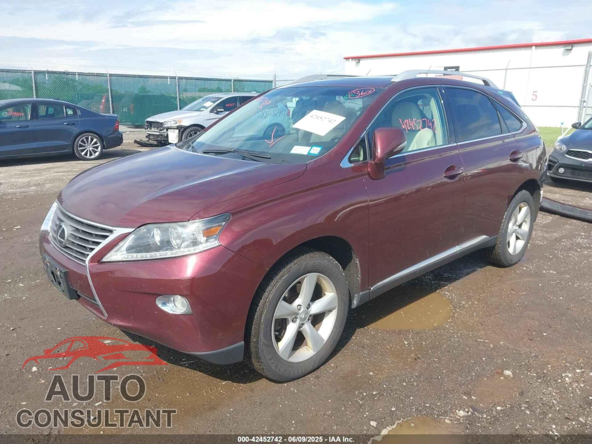 LEXUS RX 350 2015 - 2T2BK1BA2FC262014