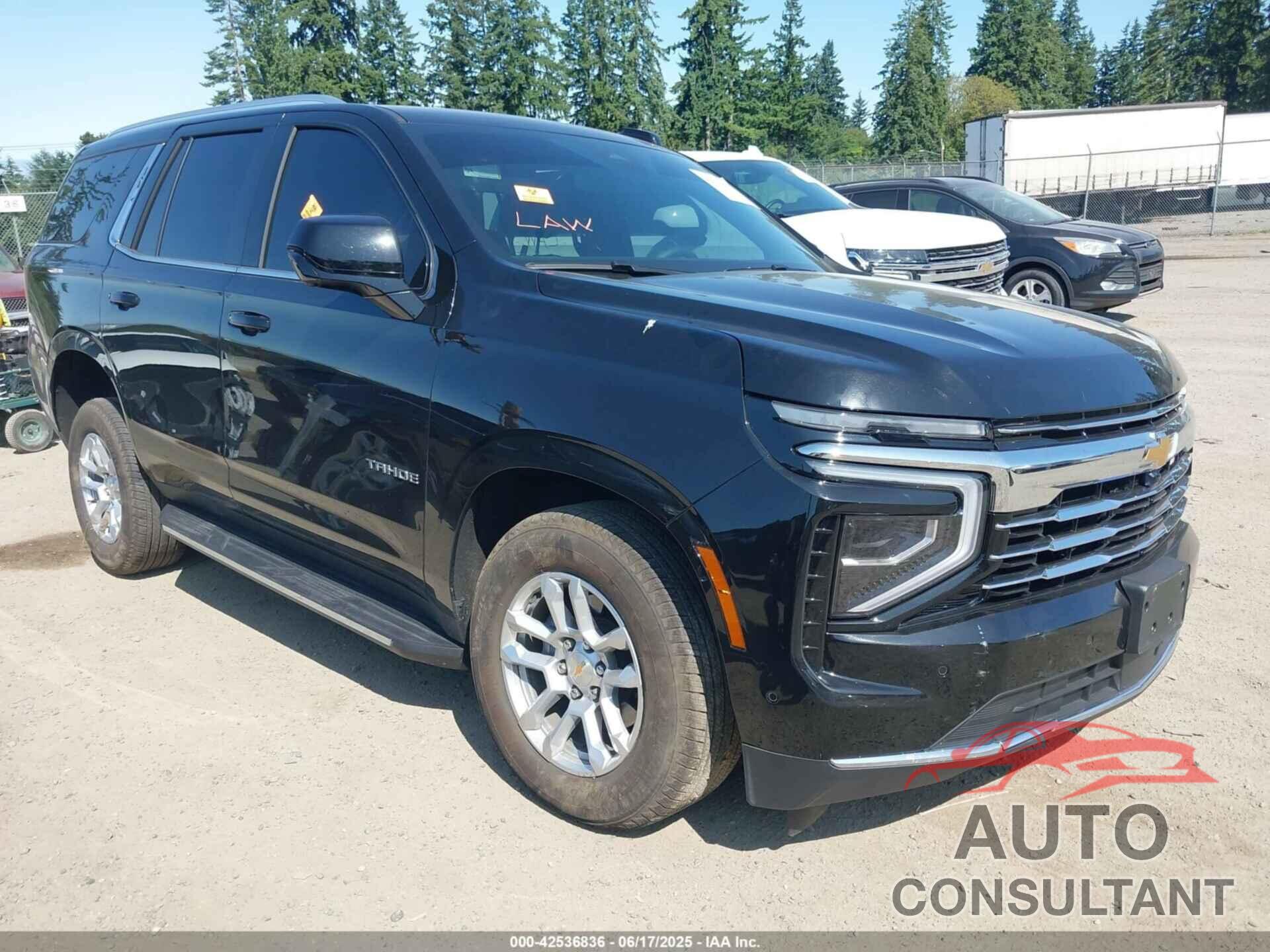 CHEVROLET TAHOE 2025 - 1GNS6NRDXSR200383
