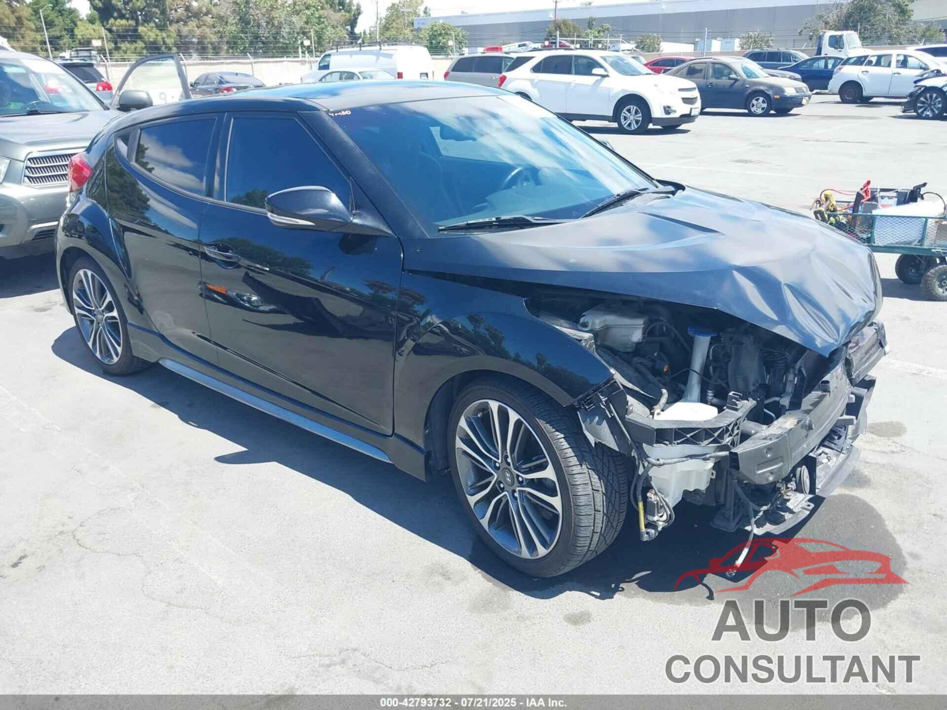 HYUNDAI VELOSTER 2016 - KMHTC6AEXGU302590
