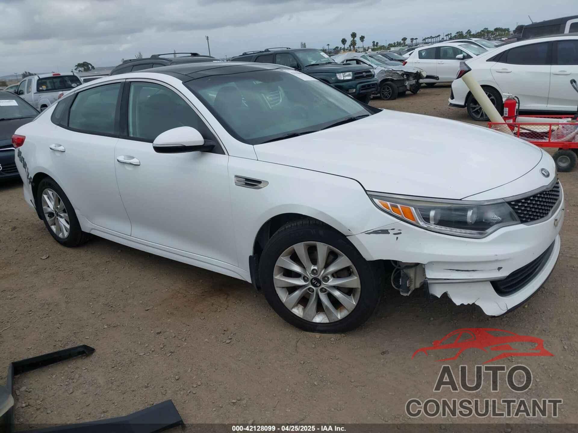 KIA OPTIMA 2016 - 5XXGU4L31GG086203
