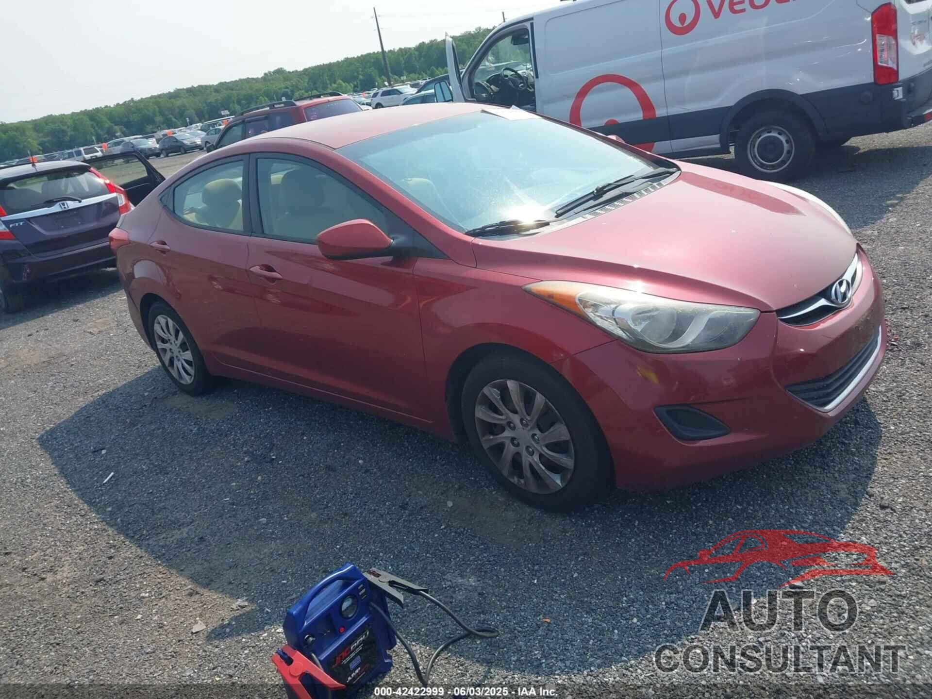 HYUNDAI ELANTRA 2013 - 5NPDH4AE1DH184207