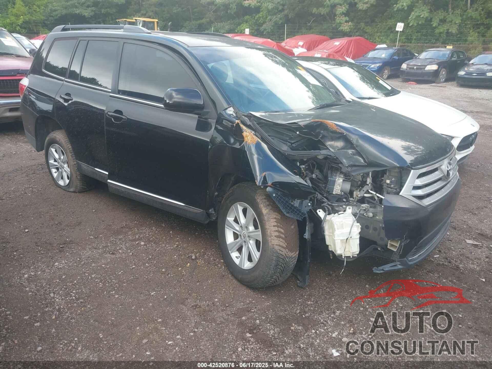 TOYOTA HIGHLANDER 2011 - 5TDBK3EHXBS082337