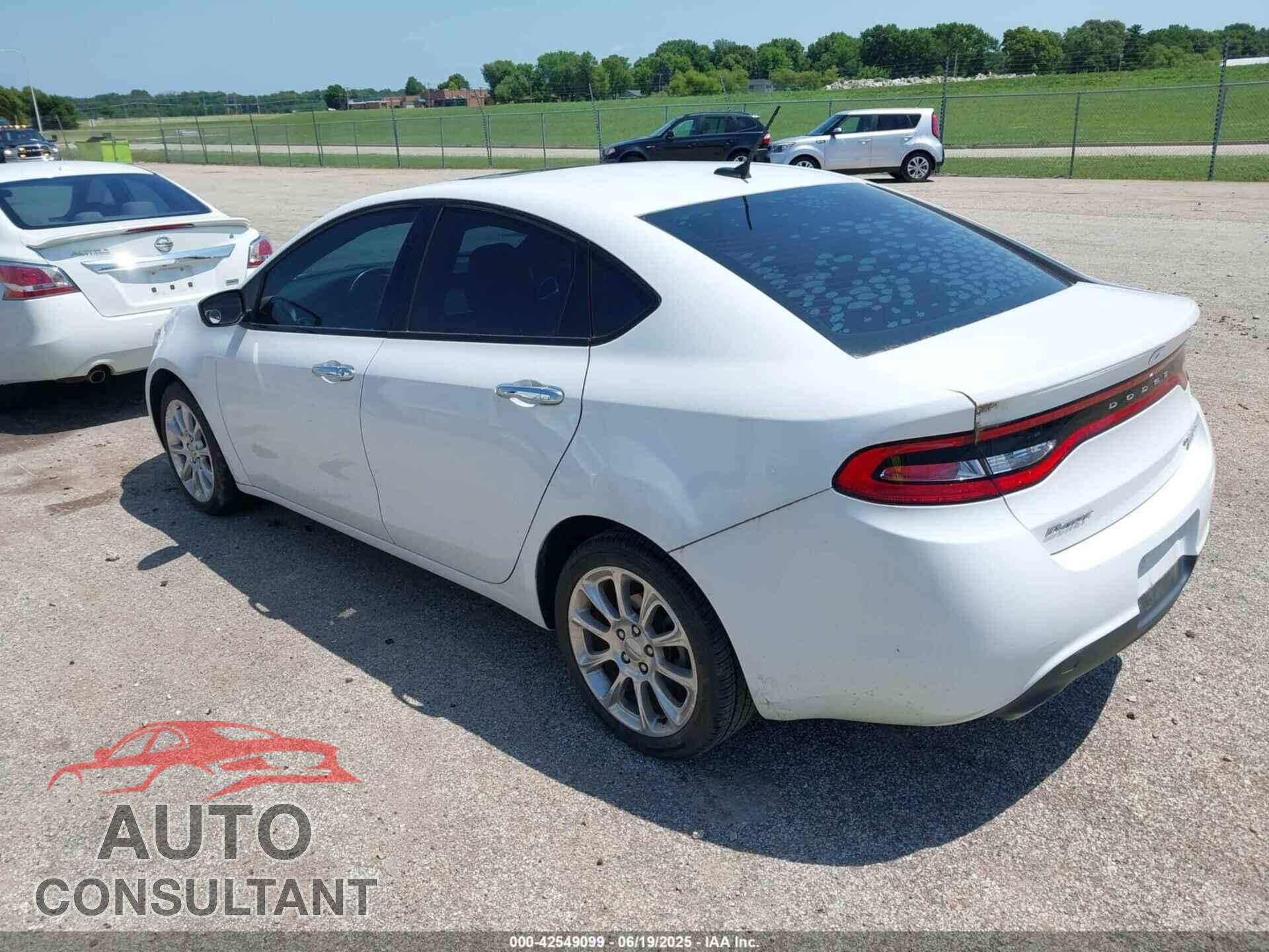 DODGE DART 2013 - 1C3CDFCH4DD319510