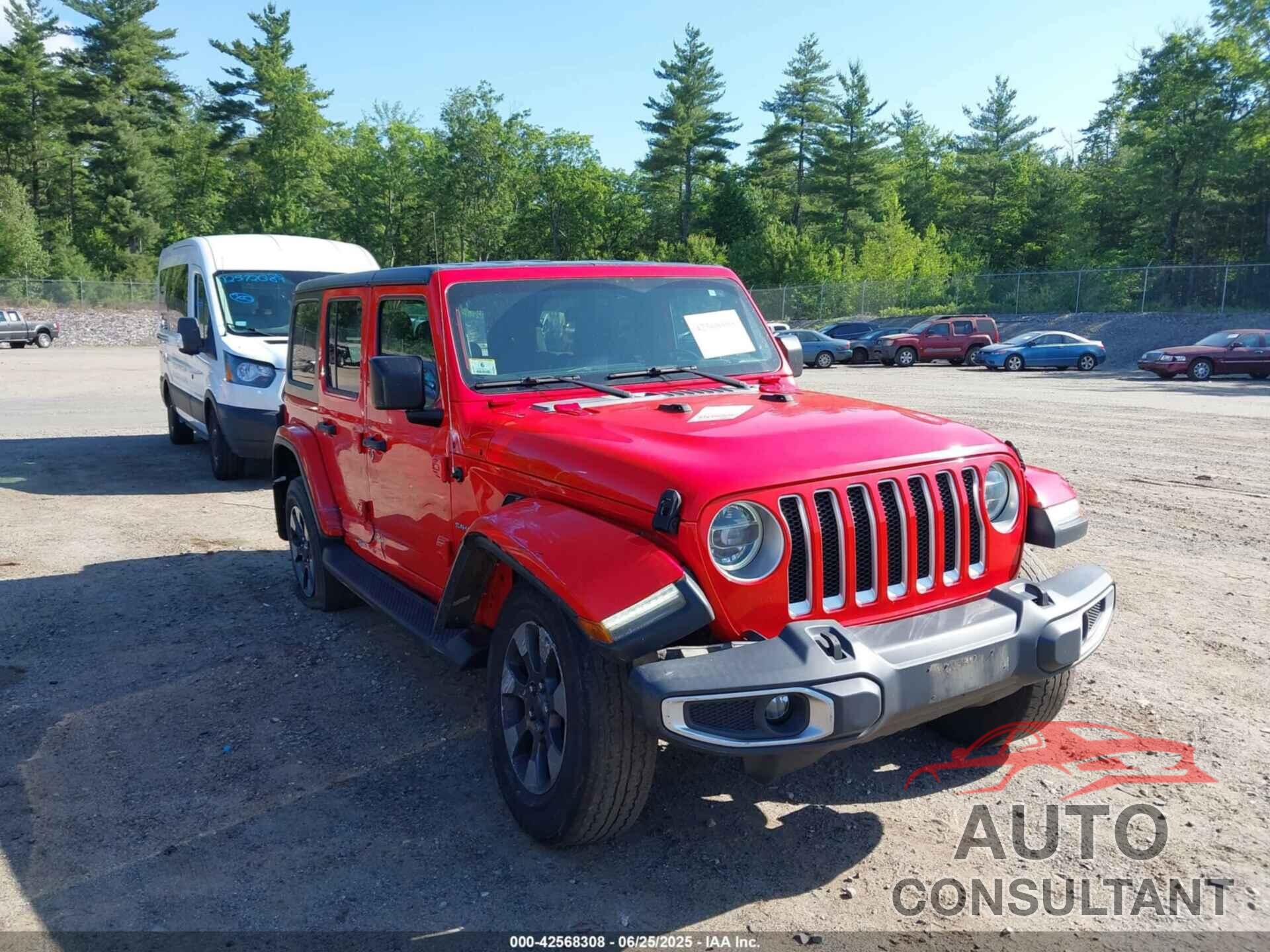 JEEP WRANGLER UNLIMITED 2018 - 1C4HJXEG6JW102190