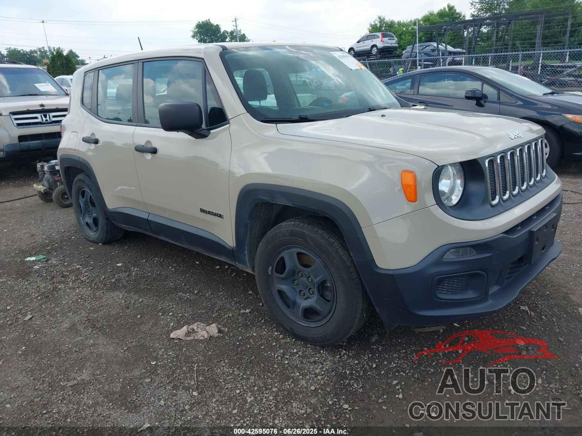 JEEP RENEGADE 2015 - ZACCJAAT5FPC15062