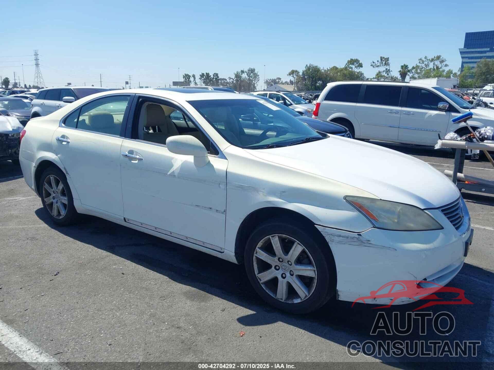 LEXUS ES 350 2009 - JTHBJ46G492305454