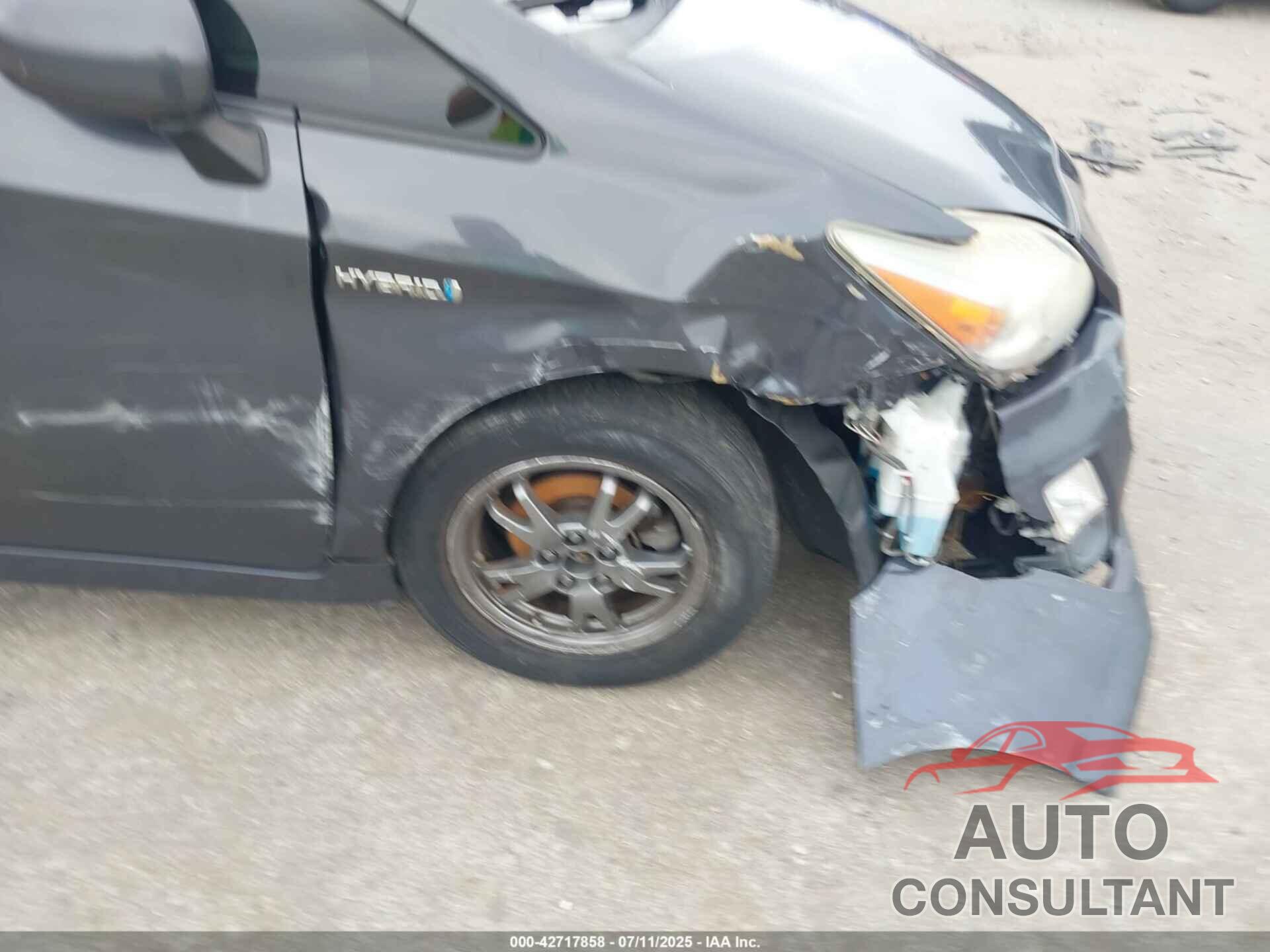 TOYOTA PRIUS 2010 - JTDKN3DU2A5177212